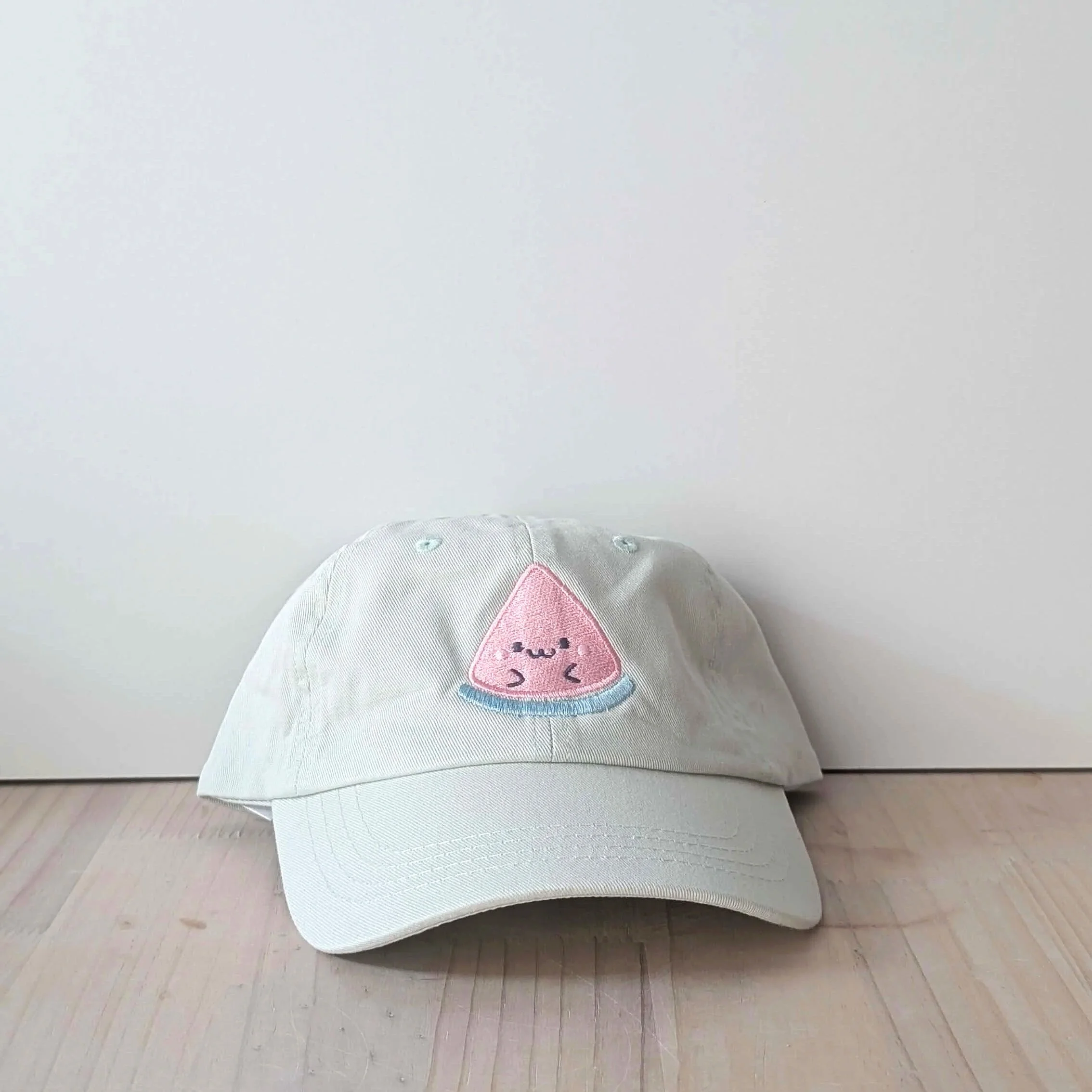 NEW ! Casquette vert clair PASTEQUE brodée
