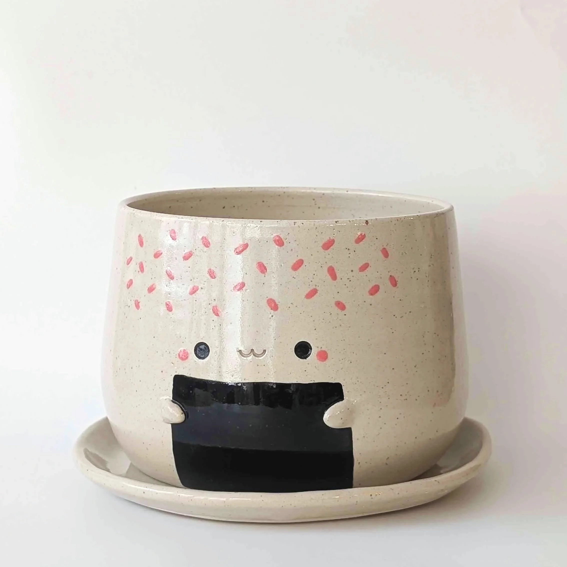 NEW ! Pot Onigiri avec assiette - dispo dimanche 4 octobre à 10h