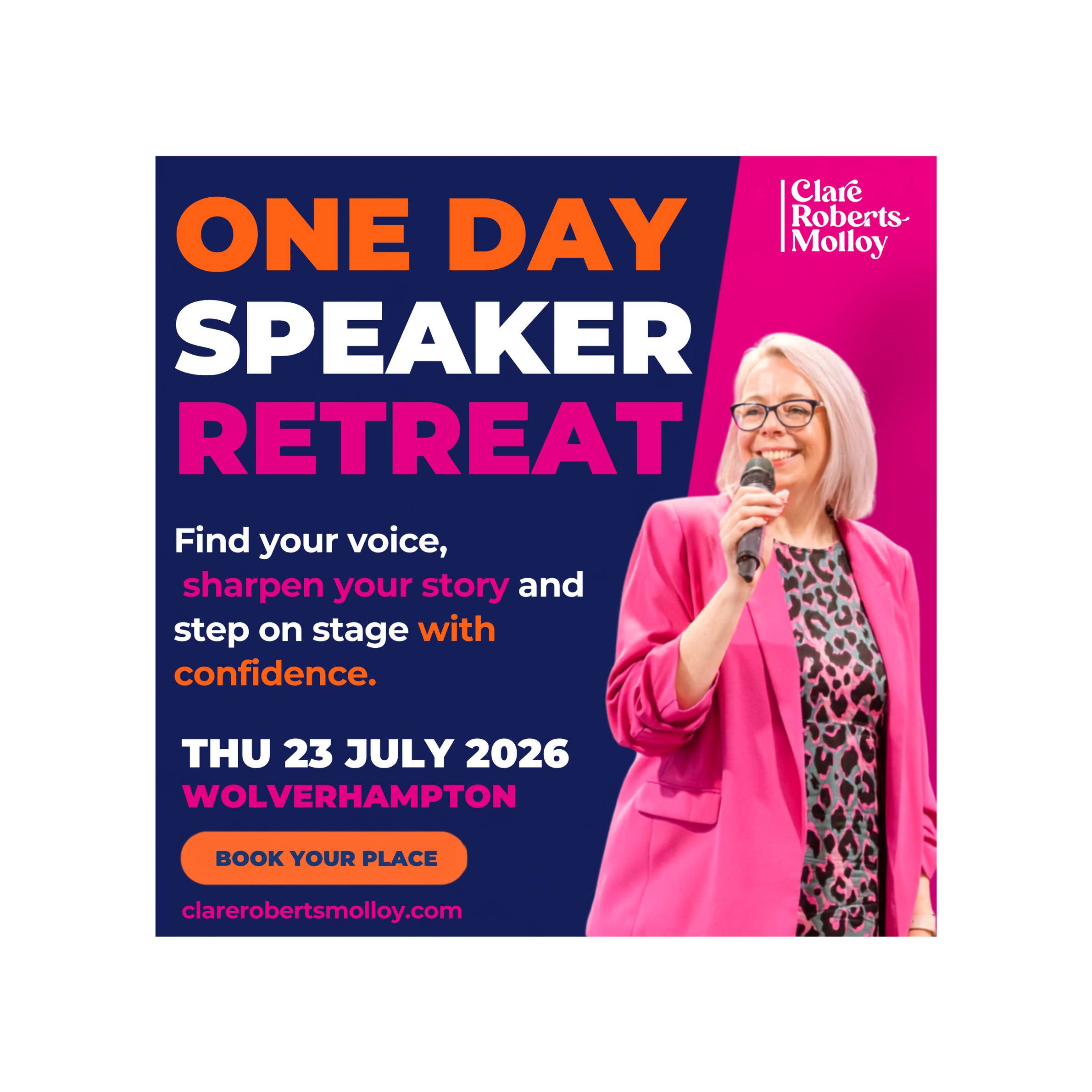 Speaker Retreat - 23rd July - 9:30am - 4:00pm
