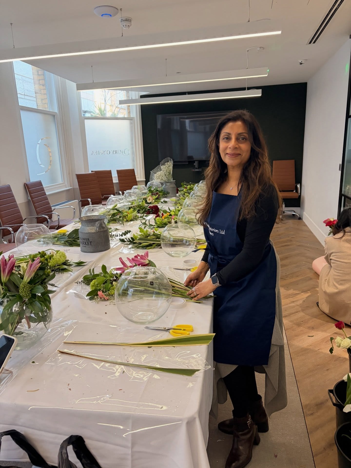 Just some of the highlights from  a client floral design event  in honour of International Women&rsquo;s Day. It was an absolute pleasure to support the incredible and inspirational  women 🩷  #corporateworkshops #floralworkshop #womensupportingwomen