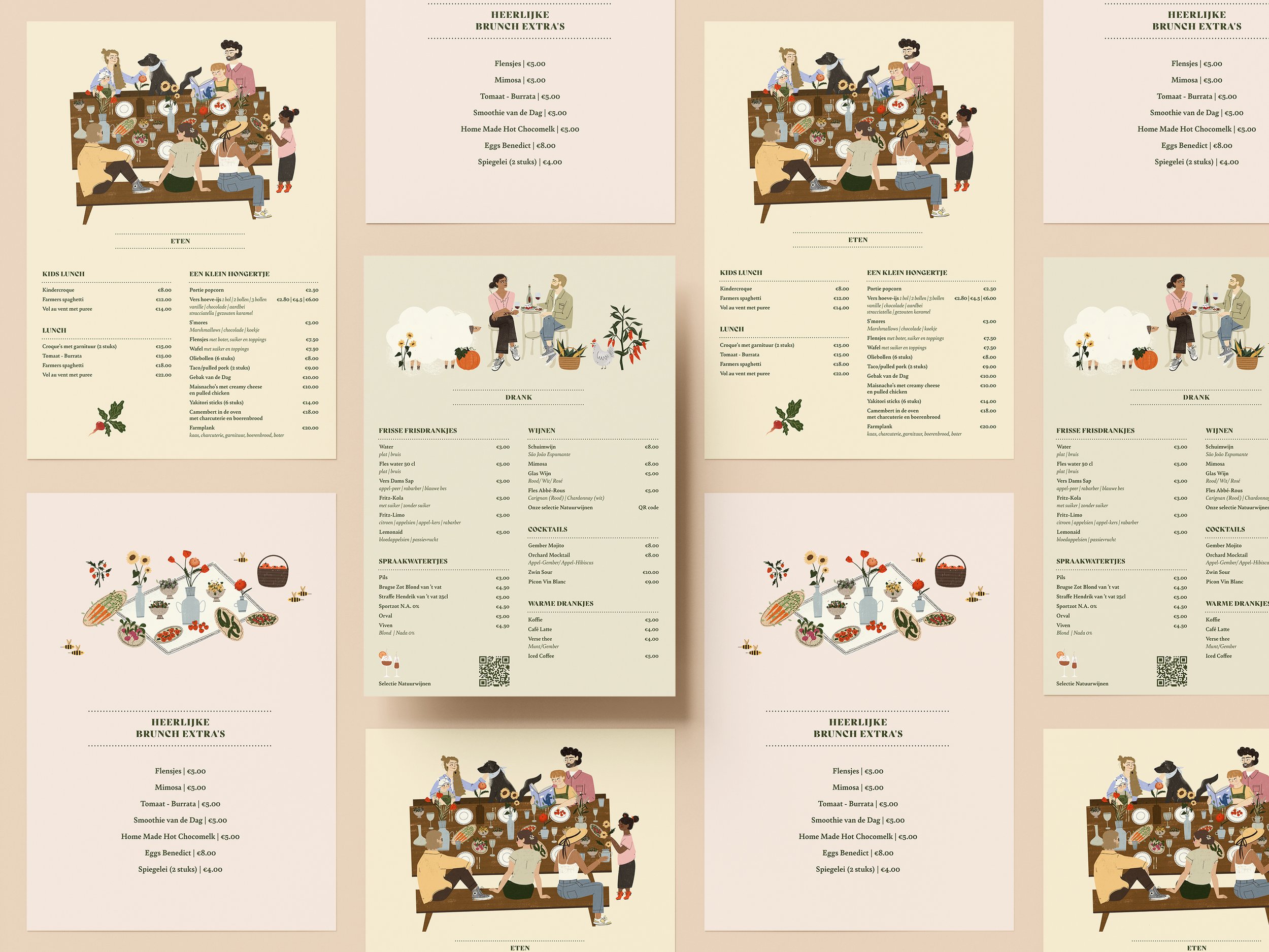 Special events menus