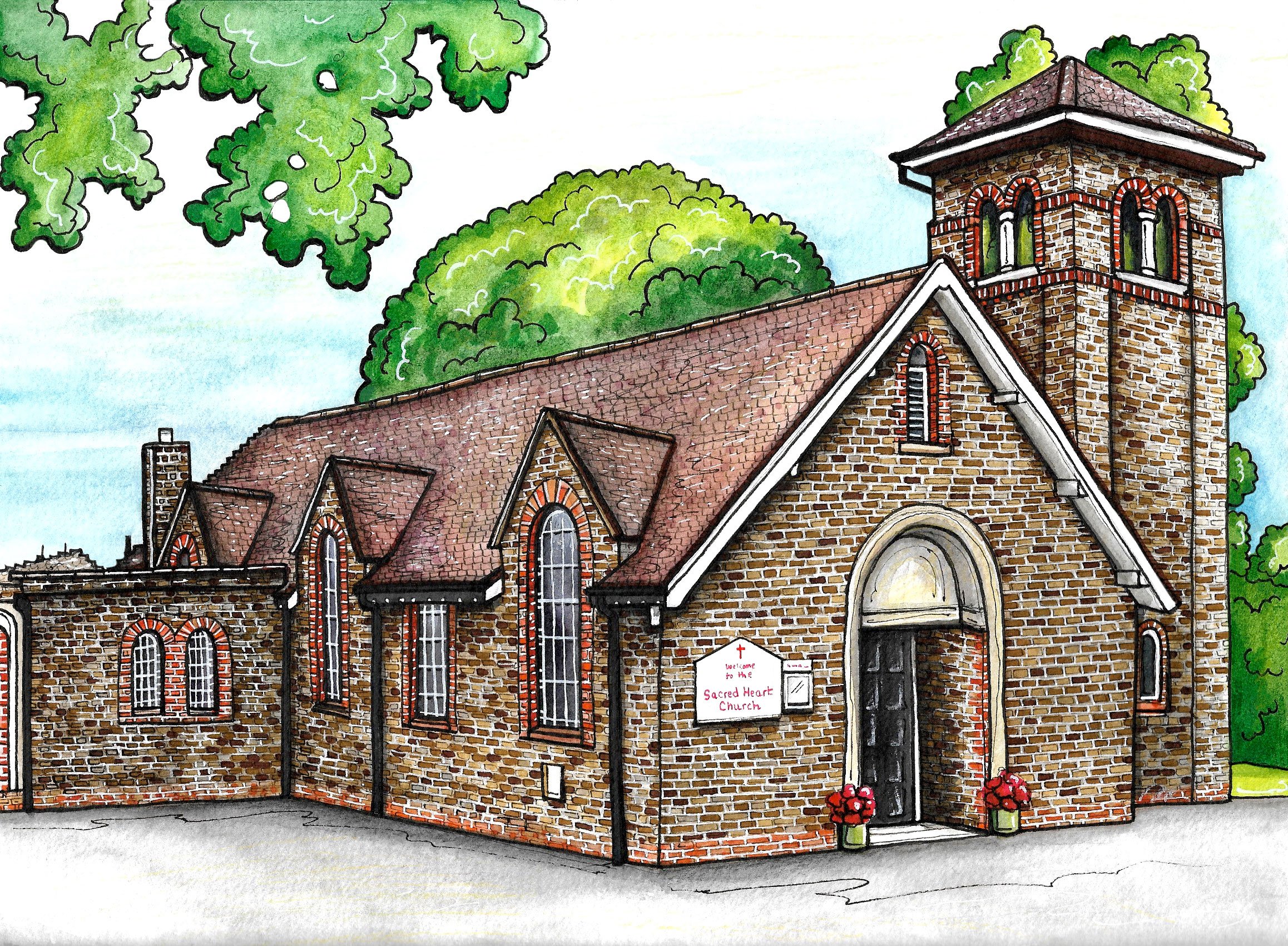 Sacred Heart Church, Wadhurst, East Sussex