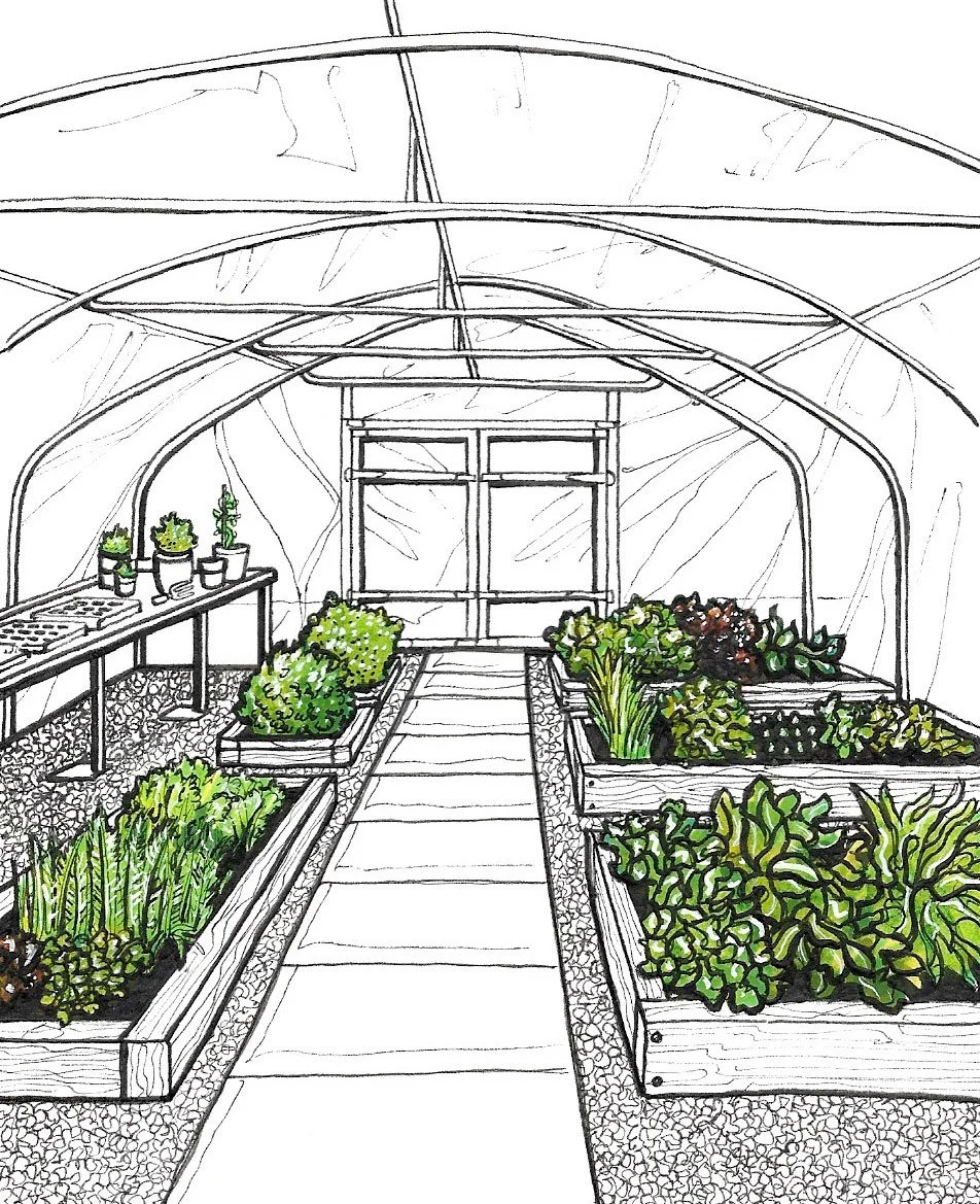 Drawing for Bowleys at The Plough, Trottiscliffe, Kent