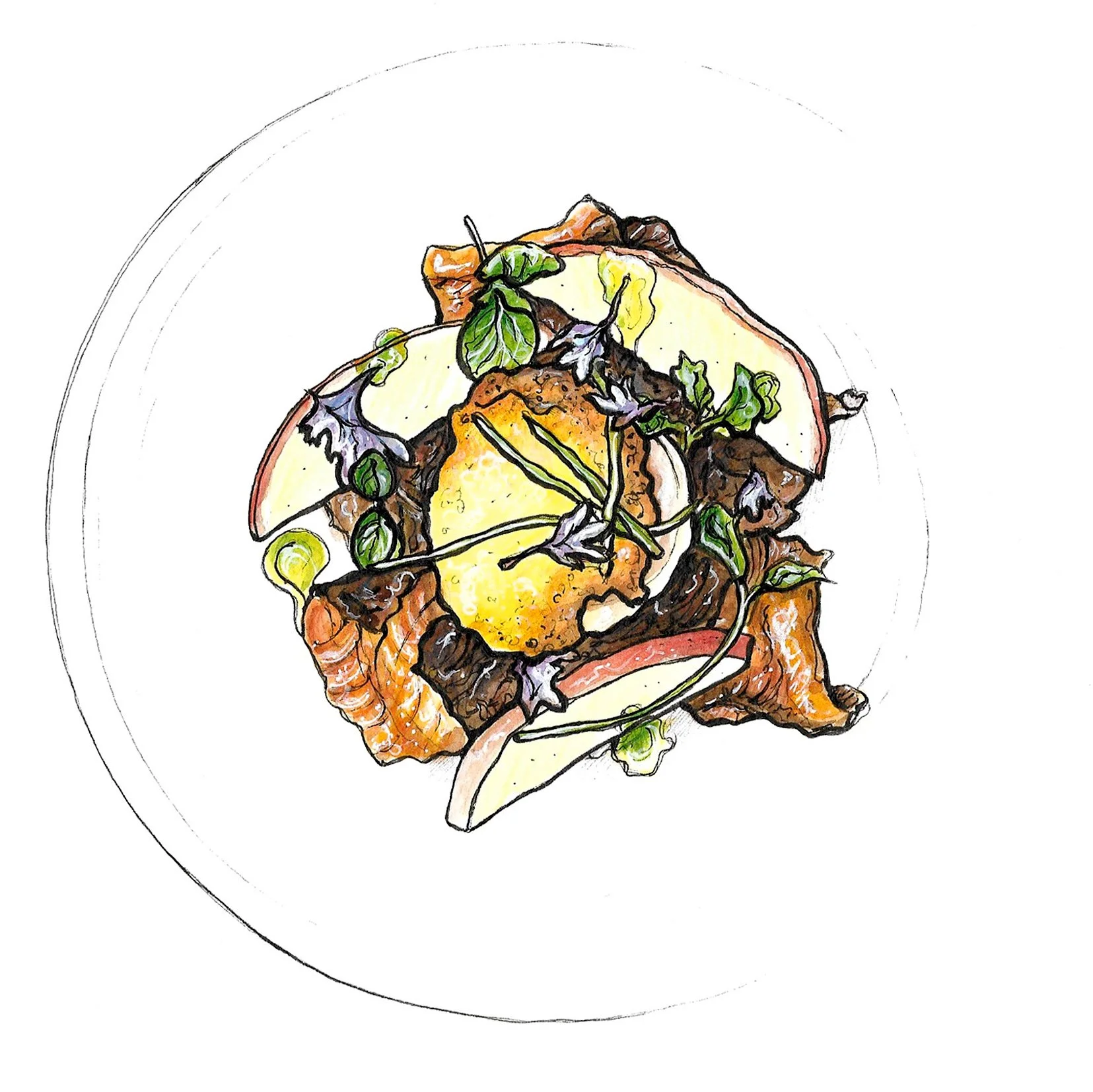 Food for Bowleys at The Plough, Trottiscliffe, Kent