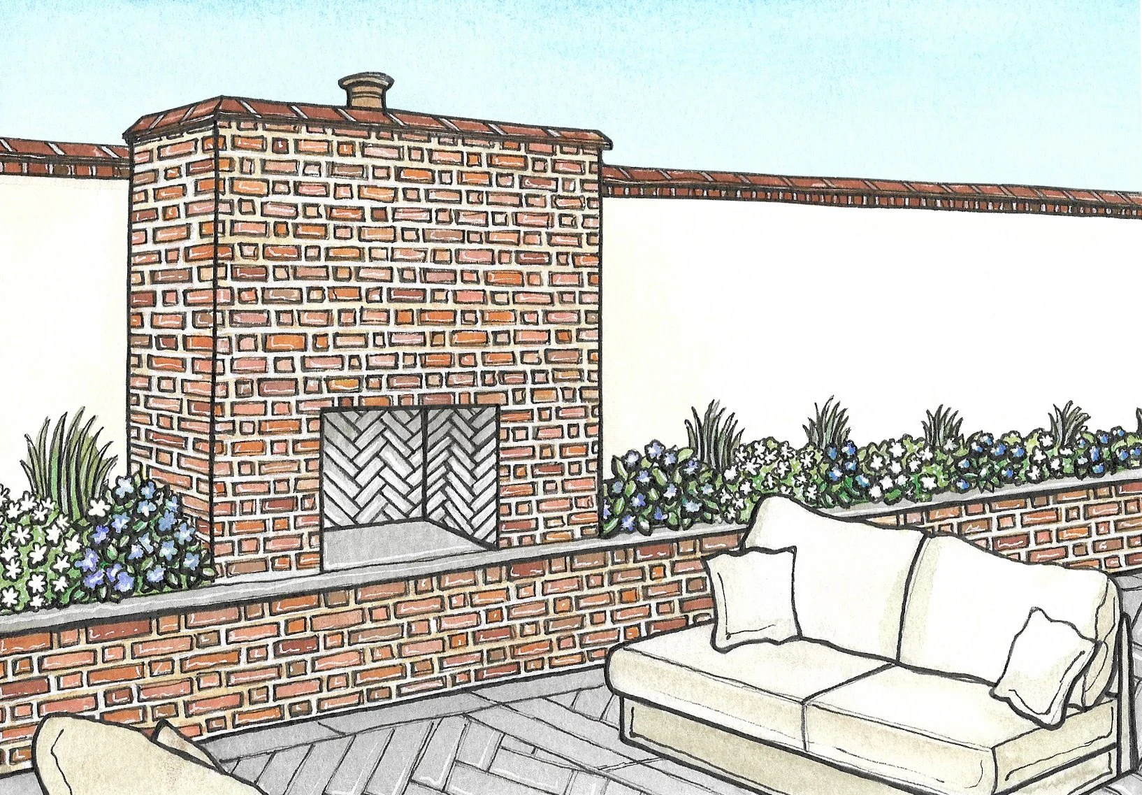 Garden Visualisation for MWR Bricklaying