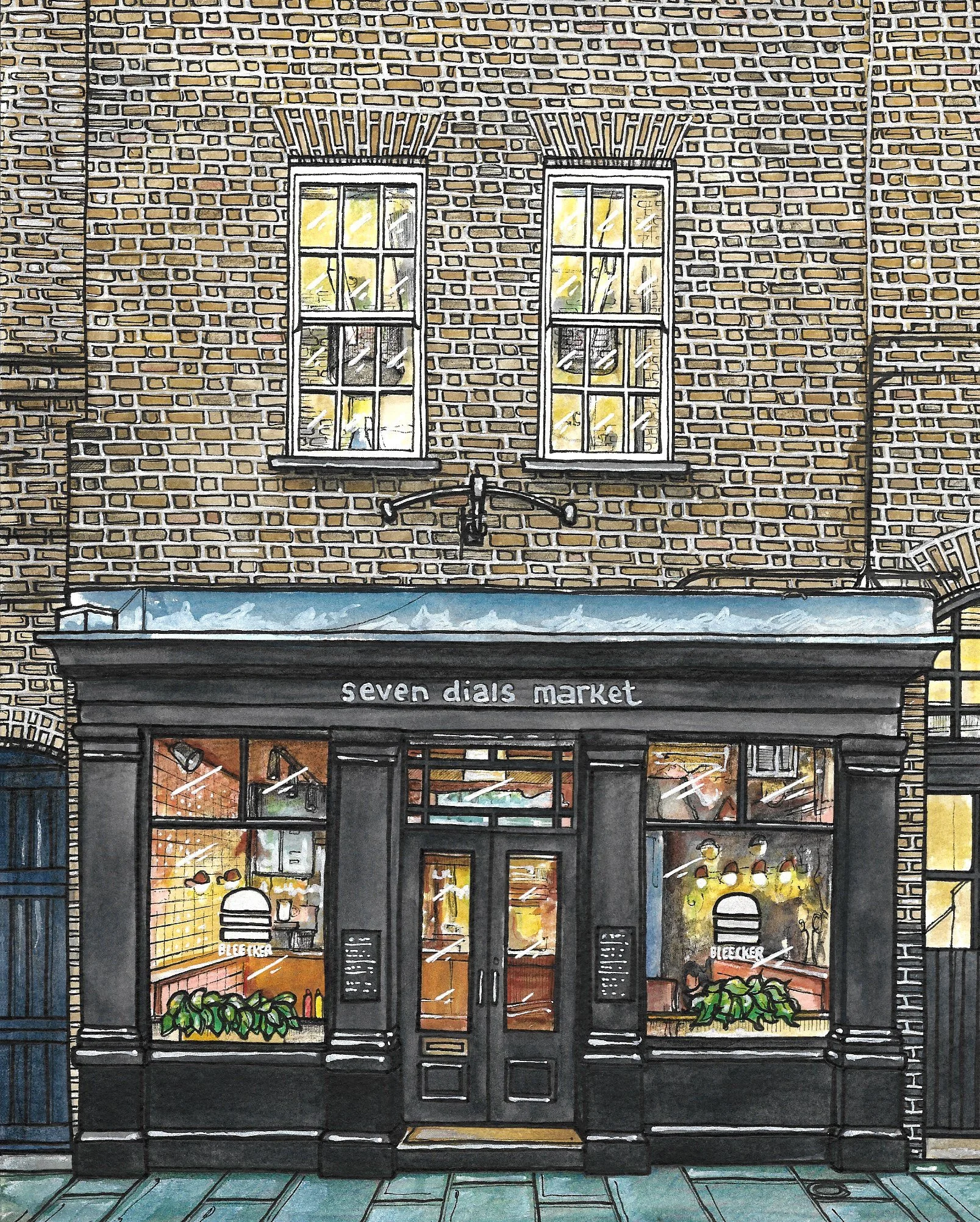 Bleecker, Seven Dials Market, London