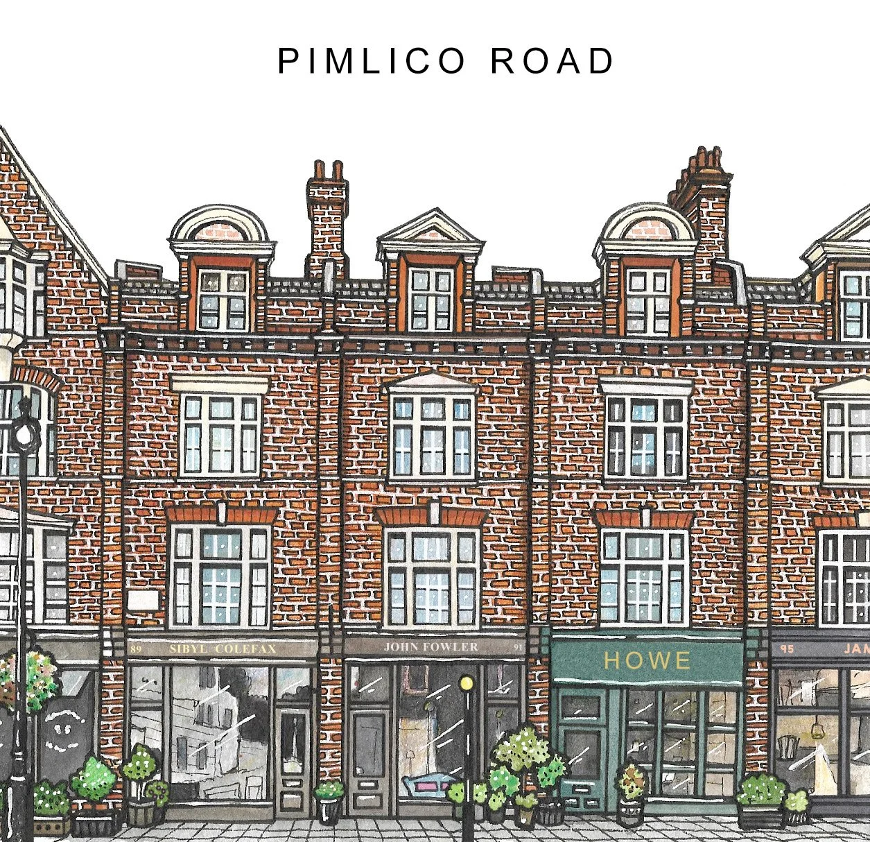 Pimlico Road, London