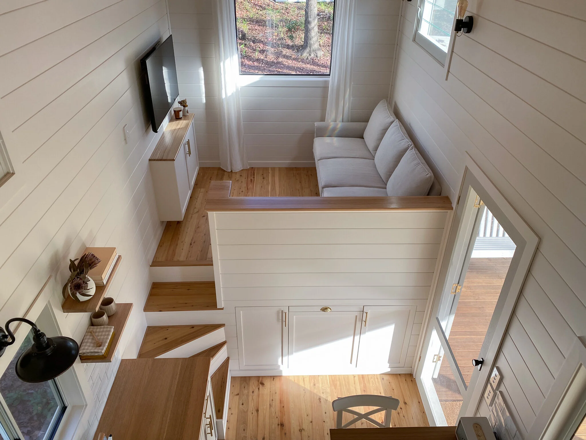 tiny house lounge room