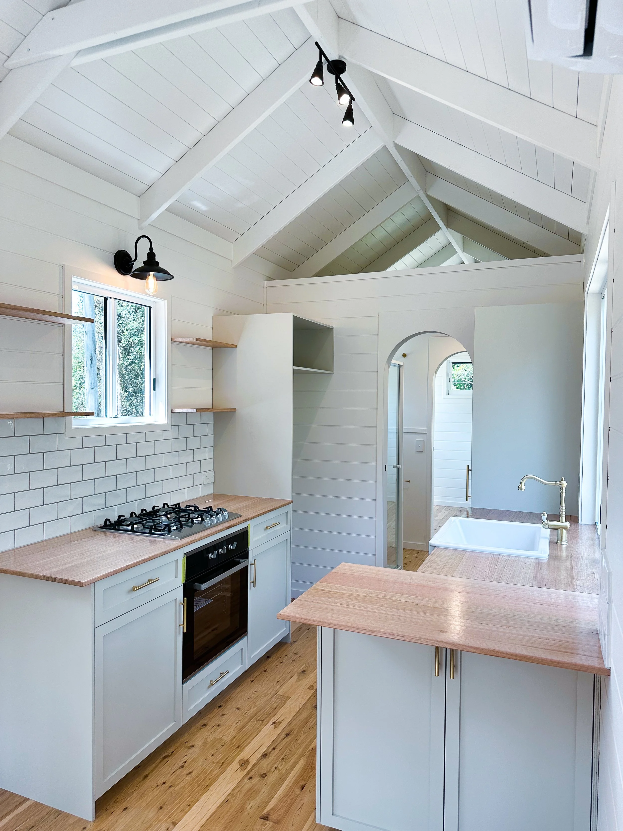 Tiny house kitchen