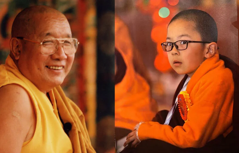 HH 3rd Penor Rinpoche 1932 - 2009 and HH 4th Penor Rinpoche&nbsp; 2011 -