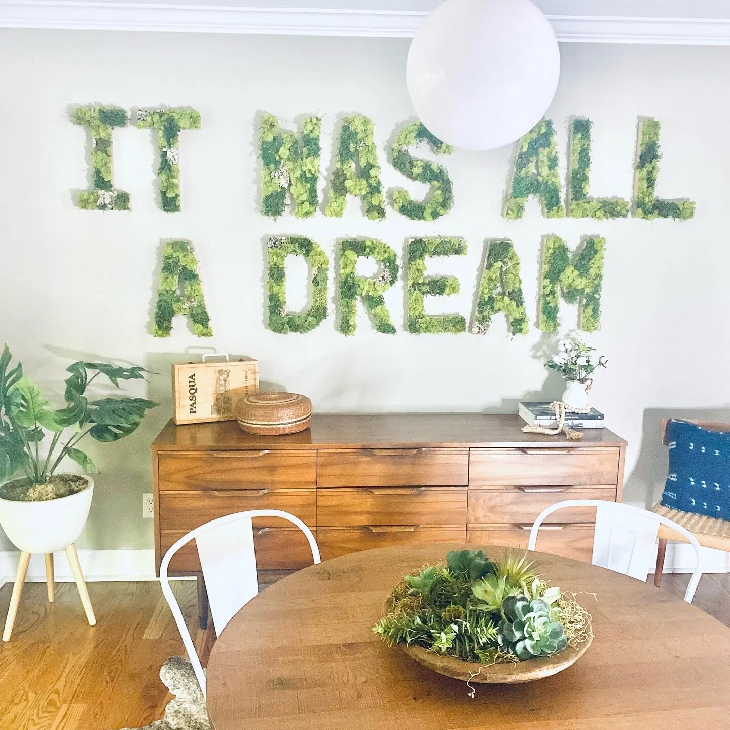 How to do a moss art feature 