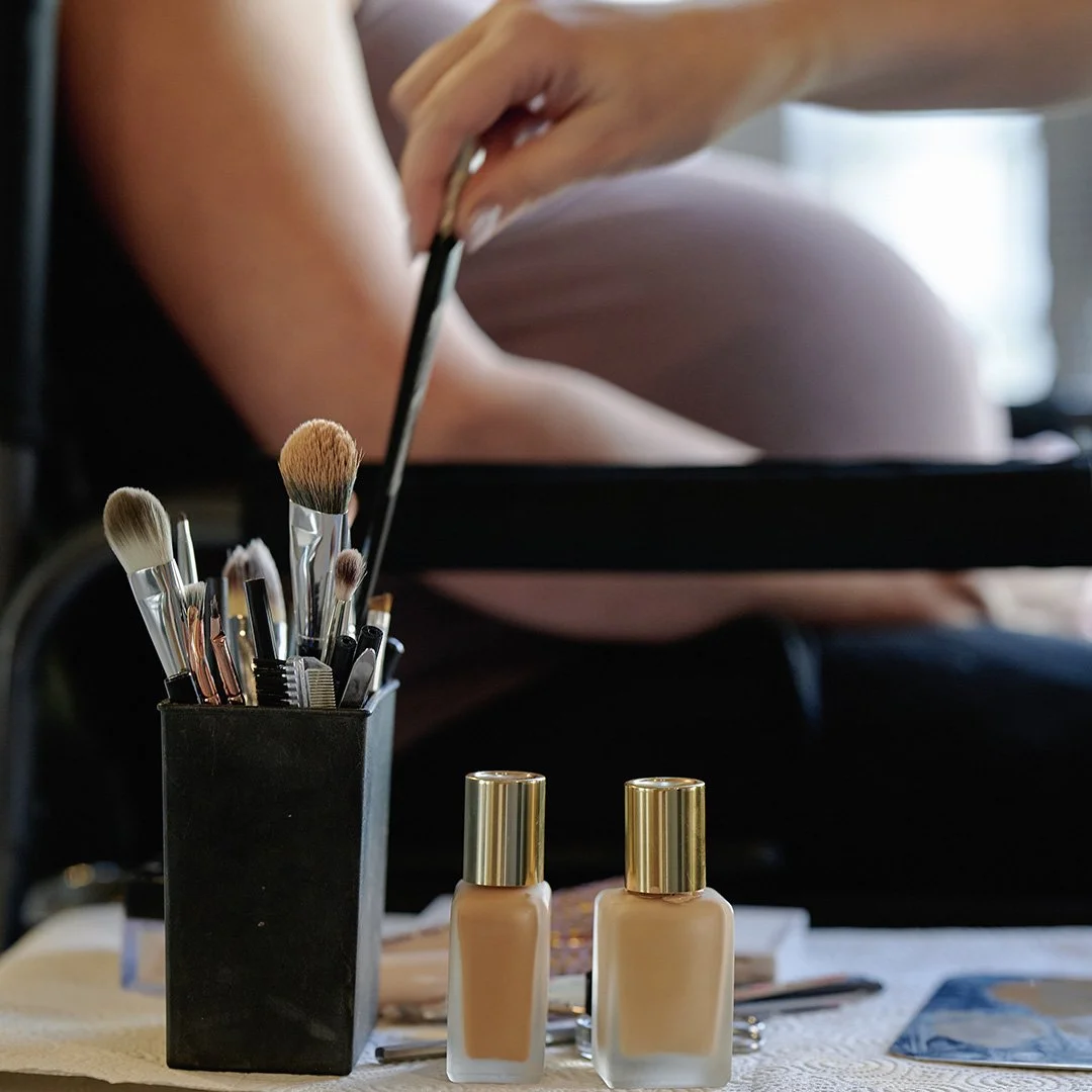 Denver Maternity Photographer with Hair and Makeup for professional pregnancy photos