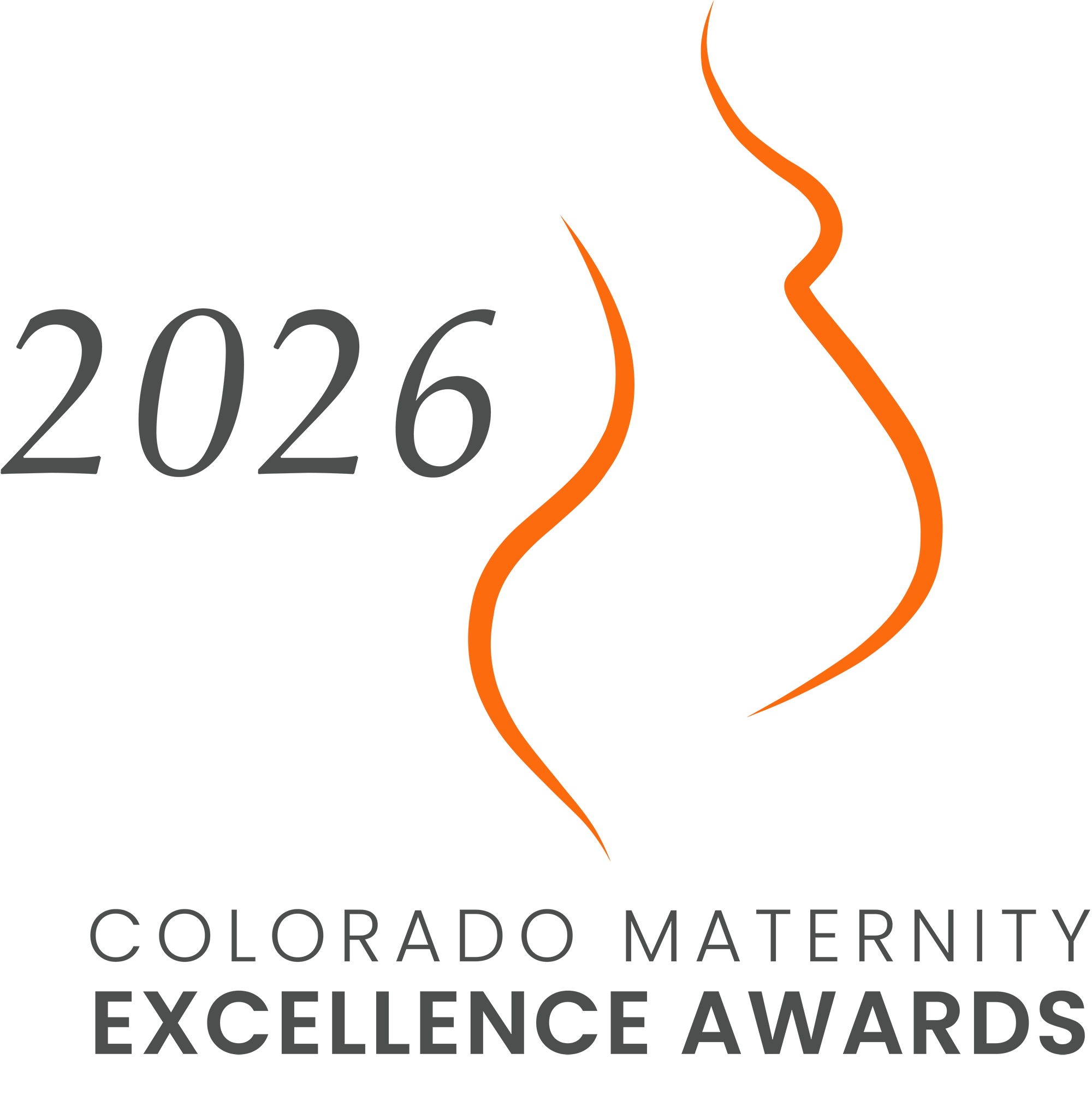 Colorado Maternity Excellence Awards 2026 badge, hosted by Colorado Maternity Photography.