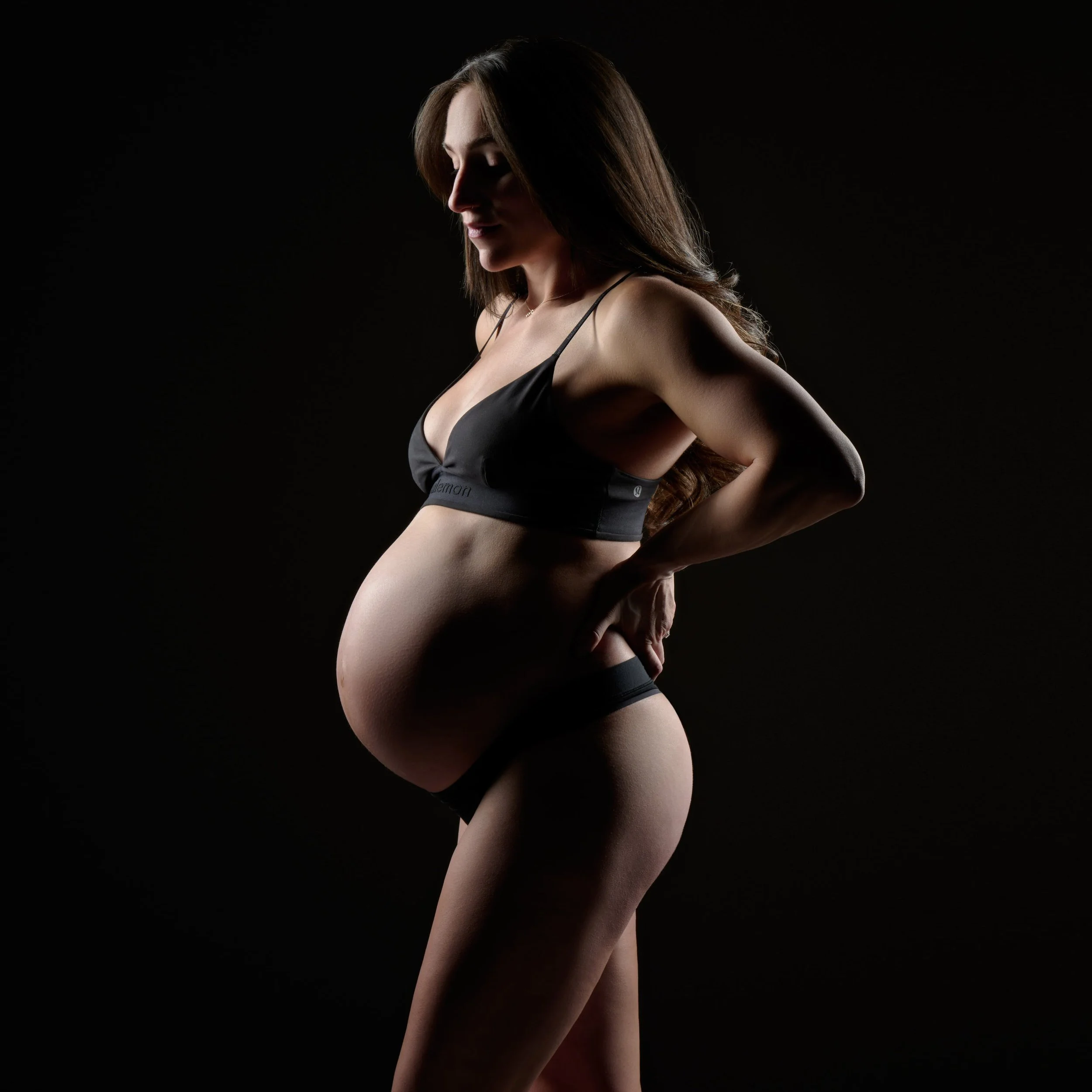 From Climbing Peaks to Embracing Motherhood: A Studio Maternity Session with Pro Climber Alex Puccio