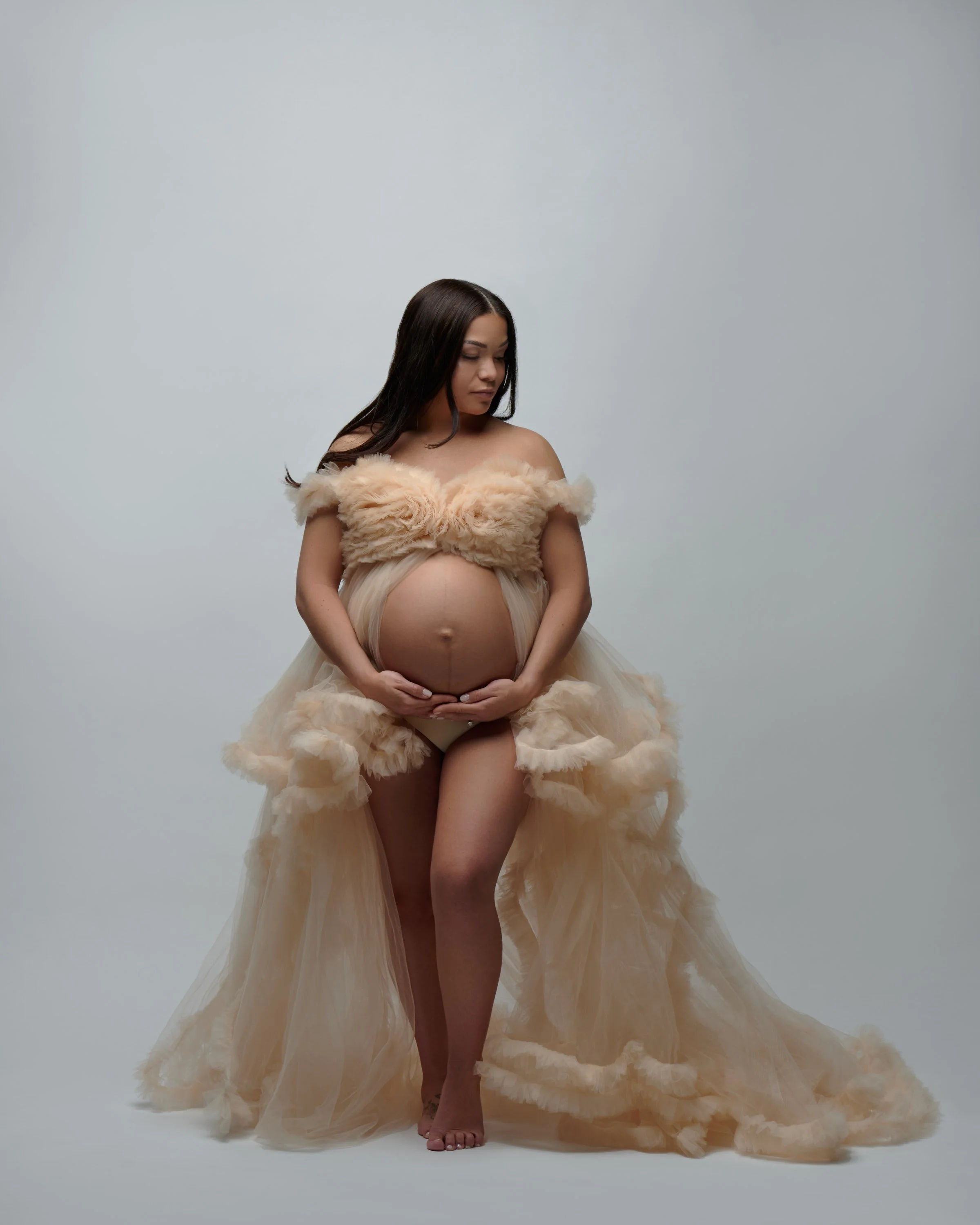 Boutique gown pick photographed by Ethan Herrold in the studio.