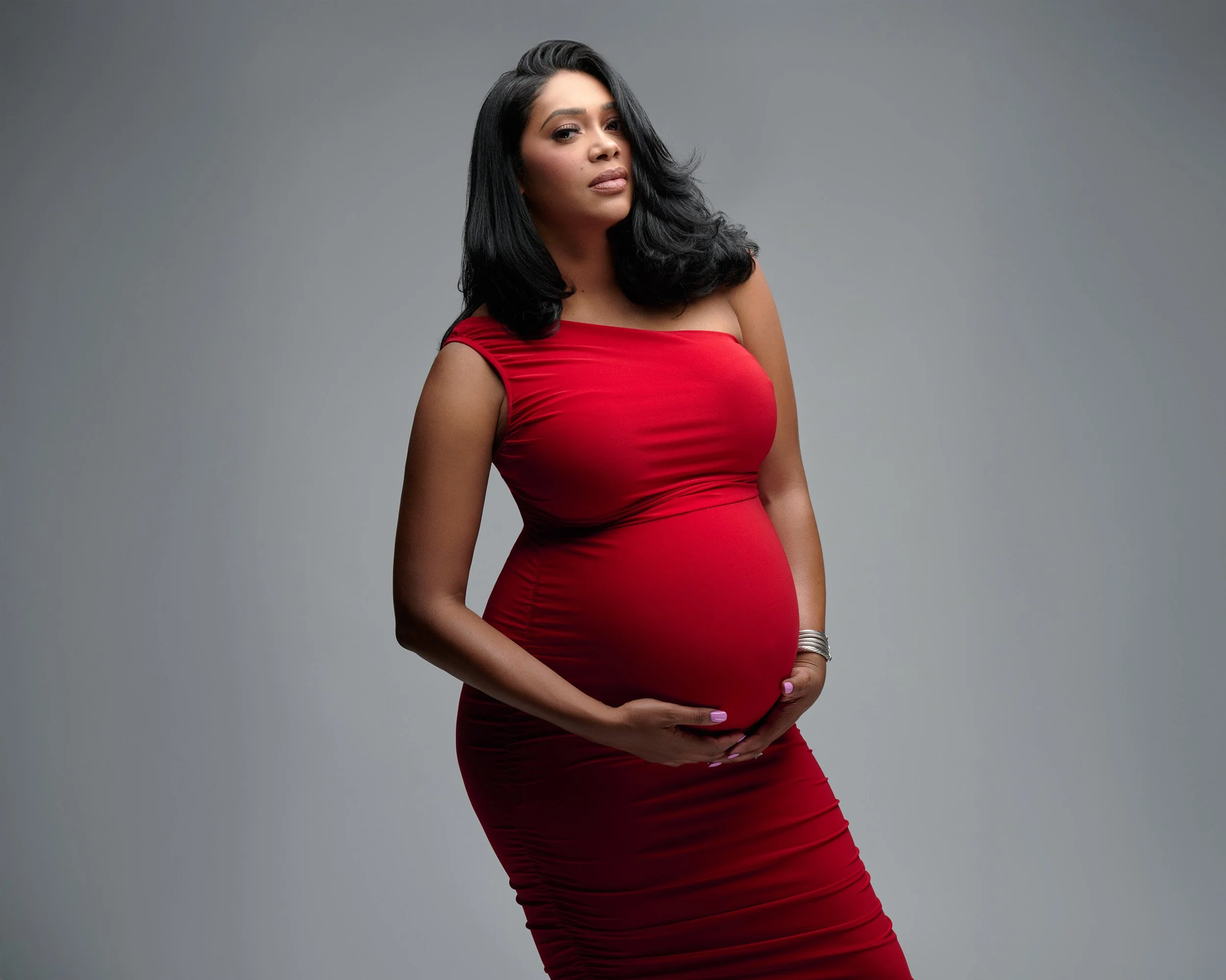 Alexandra Lewis's Studio Maternity Session