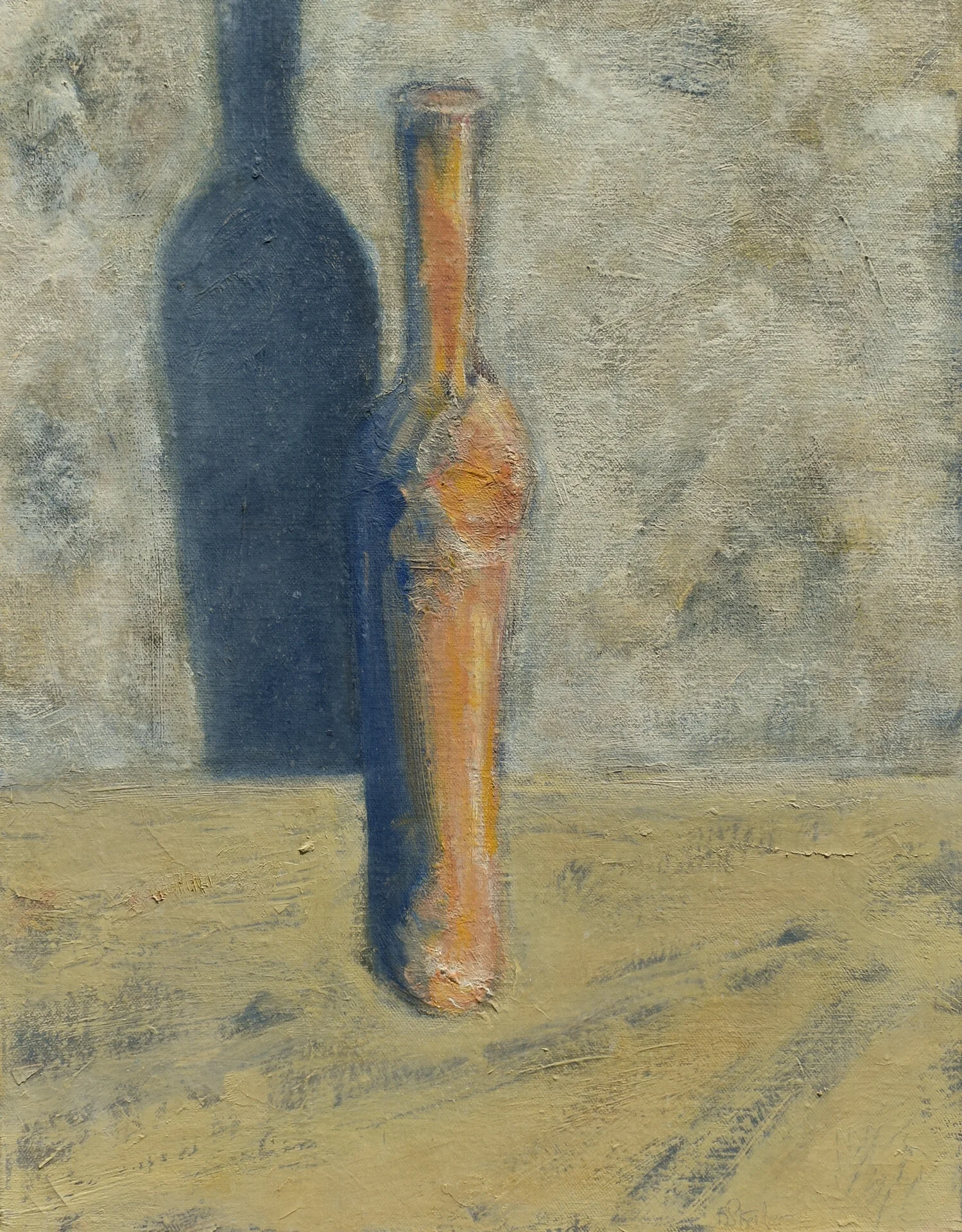 Vase  oil on canvas H 18" x W 14"
