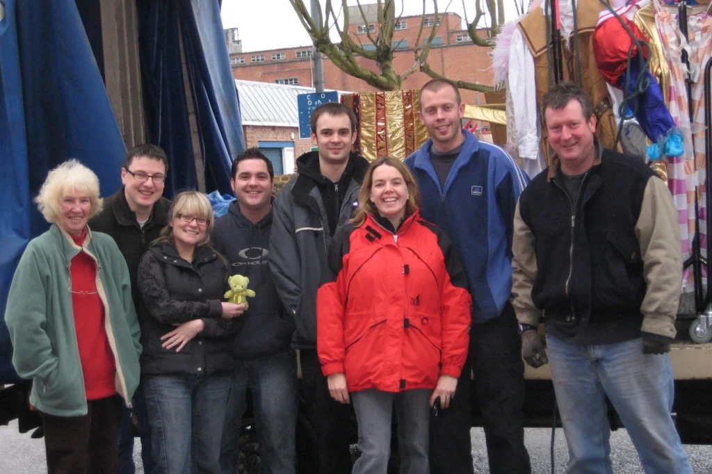The final lorry of costumes returns to our costume store in York