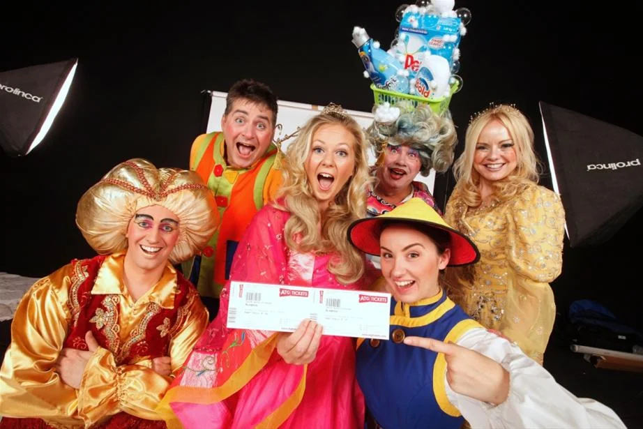Fun at the Aladdin Southport Photo Shoot