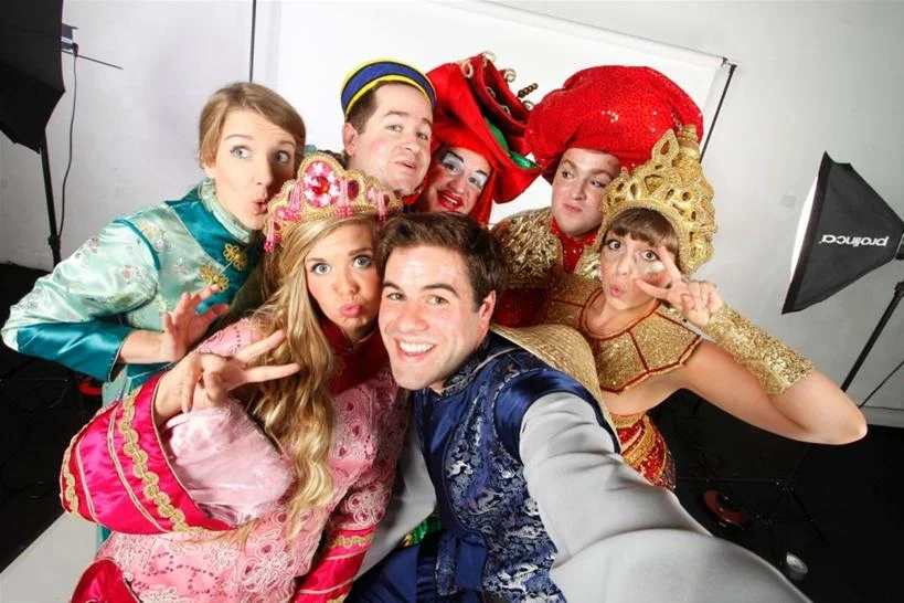 Fun at the Aladdin Inverness Photoshoot