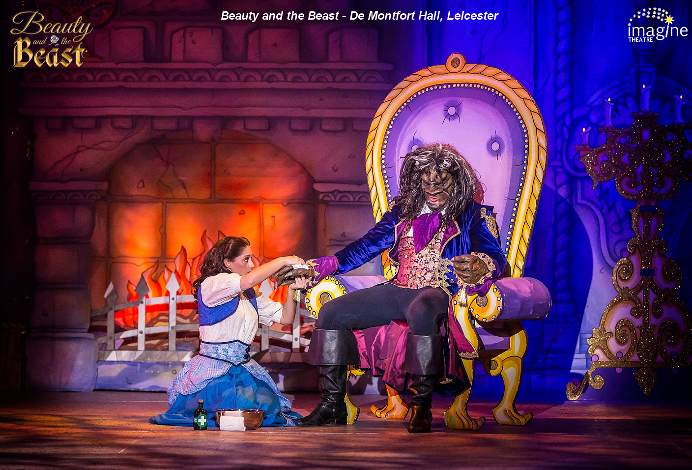 Beauty And The Beast Leicester 2017 Imagine Theatre