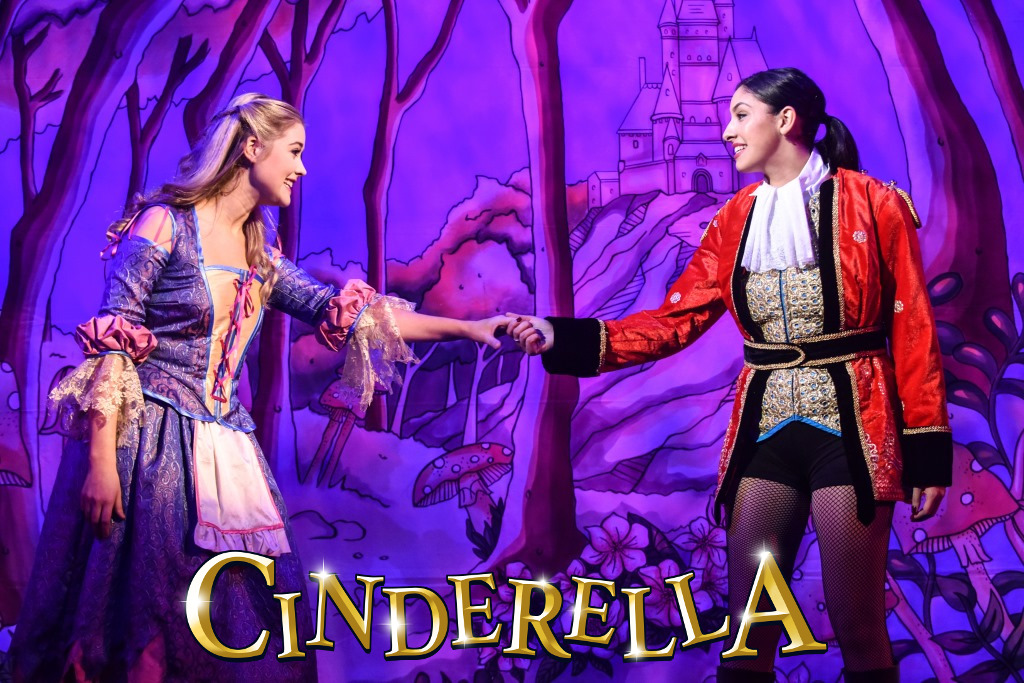 Alice Rose Fletcher as Cinderella and Bethany Brookes as Prince Charming - Credit Robert Day.jpg
