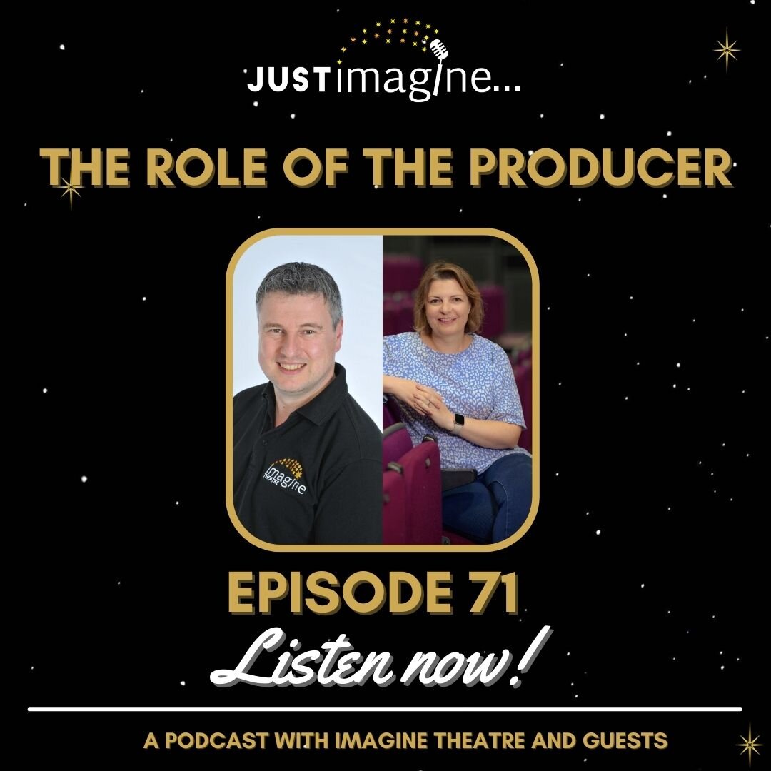 This week Steve Boden and Laura Taylor join Martin to talk about the role of the producer.
Producers are crucial to each production as they have overall responsibility for the show, but it is one of the roles that many people know little about.
Steve