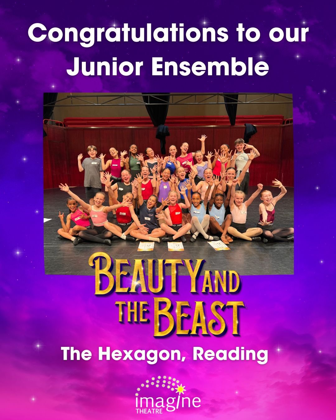 Thank you to everyone who came along to our auditions in Reading on Sunday. Our Junior Ensemble has been cast for Beauty and the Beast this Christmas. We know they&rsquo;re going to light up the stage with magic, music, and sparkle! ✨
Let the panto a