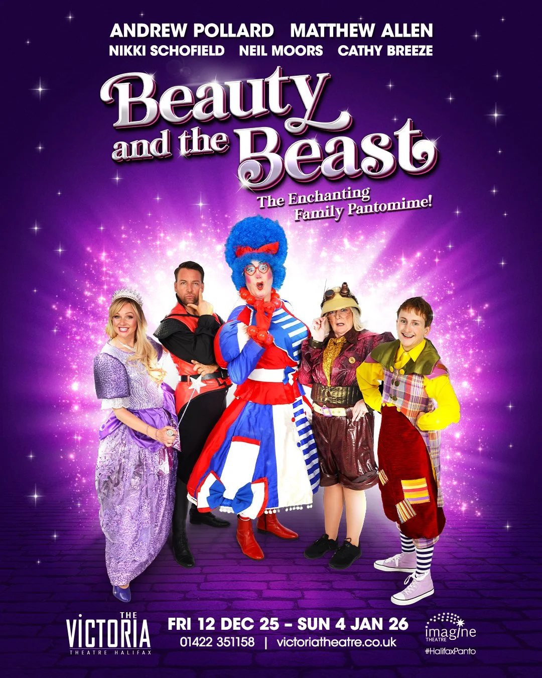 Victoria Theatre artwork reveal - it is going to be a 'beauty' of a panto in Halifax this Christmas!
@victheatrehx