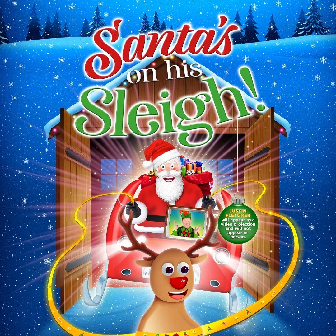 We are thrilled to be bringing our spectacular festive show Santa&rsquo;s On His Sleigh to the @albanytheatre in COVENTRY this Christmas. 
Written by children&rsquo;s TV legend Justin Fletcher, this exciting and interactive Christmas show is packed w