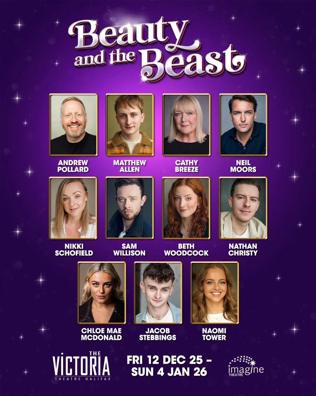 Meet the cast of the Victoria Theatre in Halifax's Beauty and the Beast

@victheatrehx 

#halifaxpanto #pantohalifax #pantoinyorkshire #yorkshirechristmas