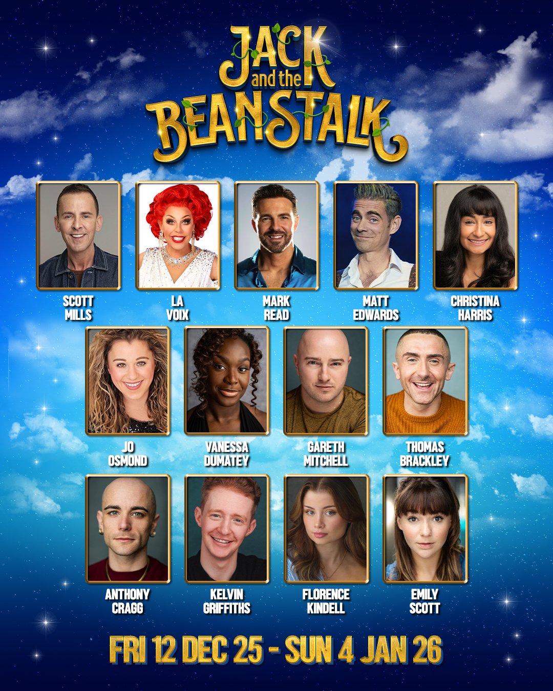 Meet the cast of Wycombe's GIANT family panto, Jack and the Beanstalk 

#wycombepanto #beanstalk #magicbeans