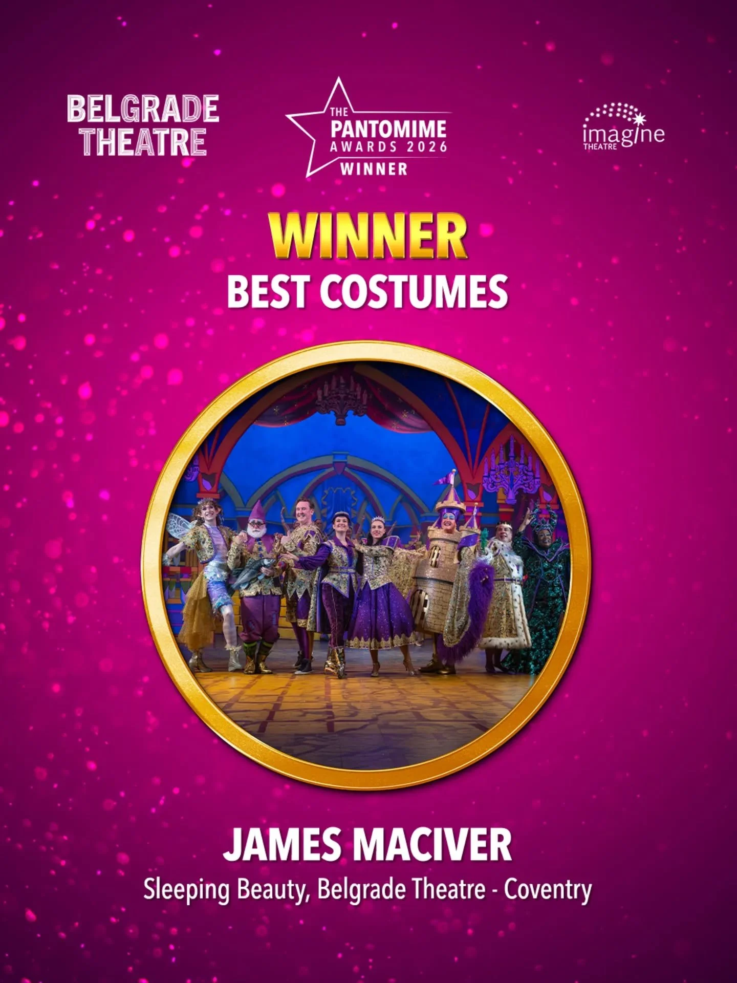 Congratulations to @jamesmacivercostumes
