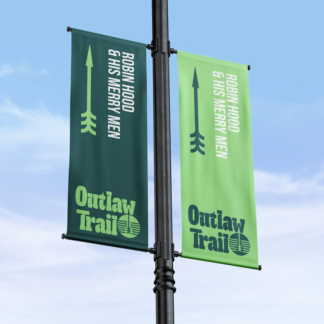Outlaw Trail Concept - Directional Signage