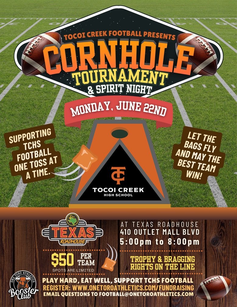 Cornhole Tournament Team Entry (2 players)