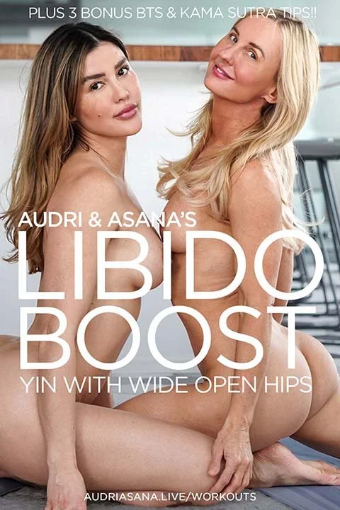 Boost your libido with a sensual 51-minute Yin yoga flow and Kama Sutra demonstration guided by beautiful Audri. Watch Audri guide Asana through a meditative Yin yoga flow that targets deep, long-held stretches, focusing on wide-open hips, and releas