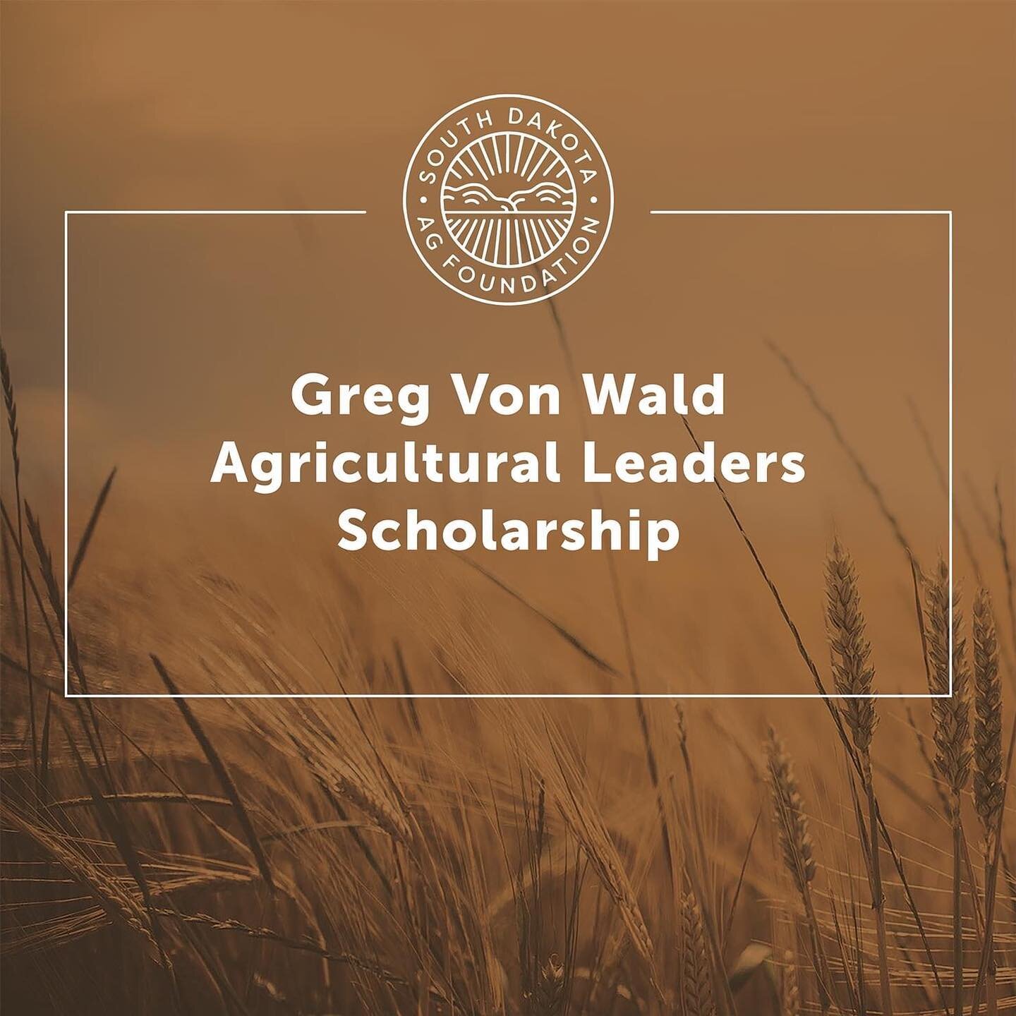 The Greg Von Wald Agricultural Leaders Scholarship, established in 2021, honors Greg Von Wald&rsquo;s dedication to the agriculture industry and the importance of technical programs in South Dakota. Administered through the South Dakota Ag Foundation
