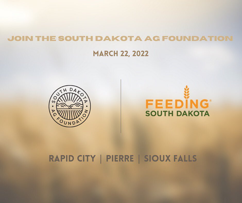 The @sdagfoundation is excited to announce our collaboration with @feedingsd during National Ag Week! 

We are celebrating the kick off our inaugural Volunteer Day by offering a helping hand at @feedingsd. 

Each item packed will have been a product 