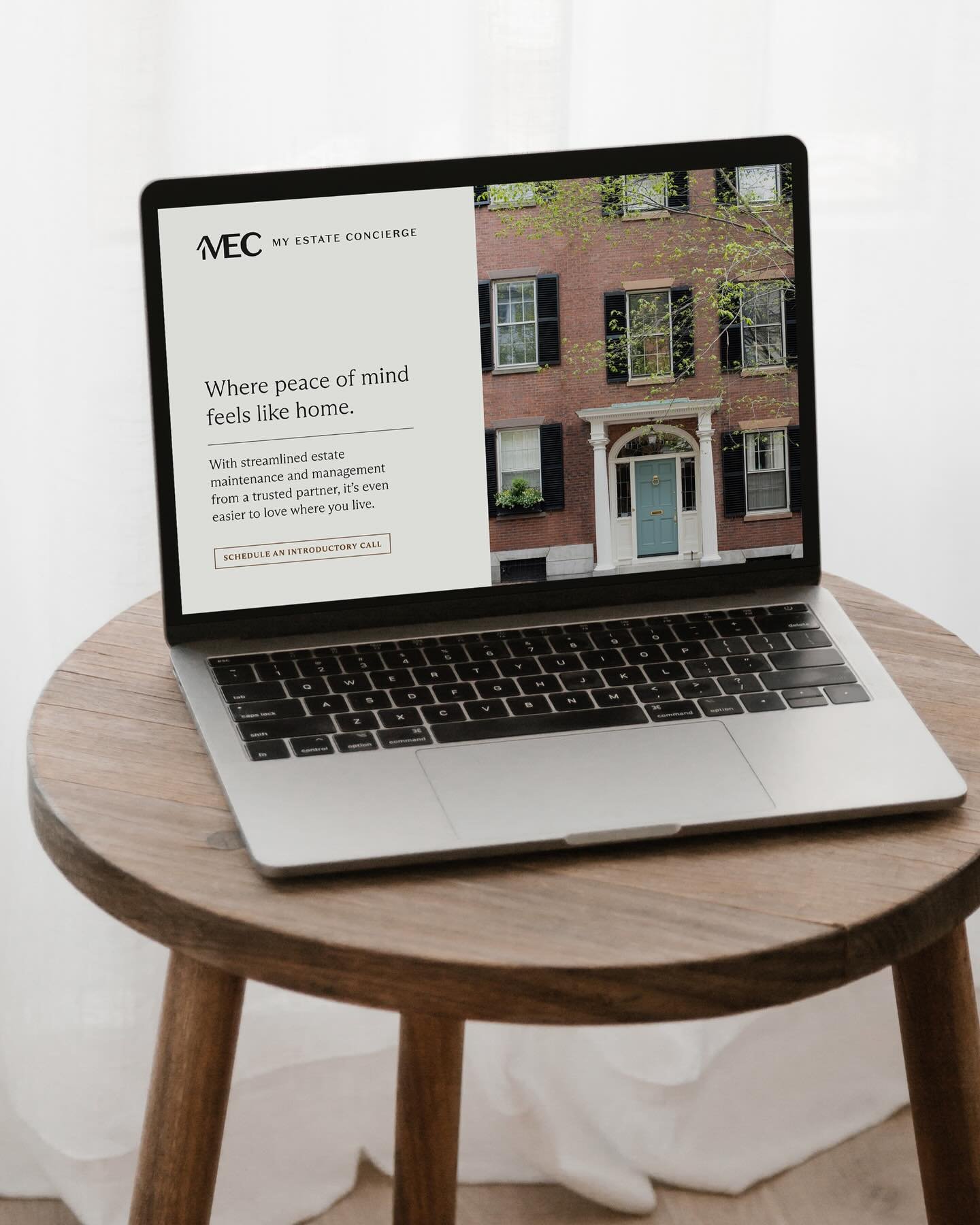 New work ✨ Brand refresh and custom Squarespace website for My Estate Concierge (MEC). We created an elevated digital presence and refined brand collateral to reflect the quality of their home management services. Squarespace is one of our favorite p