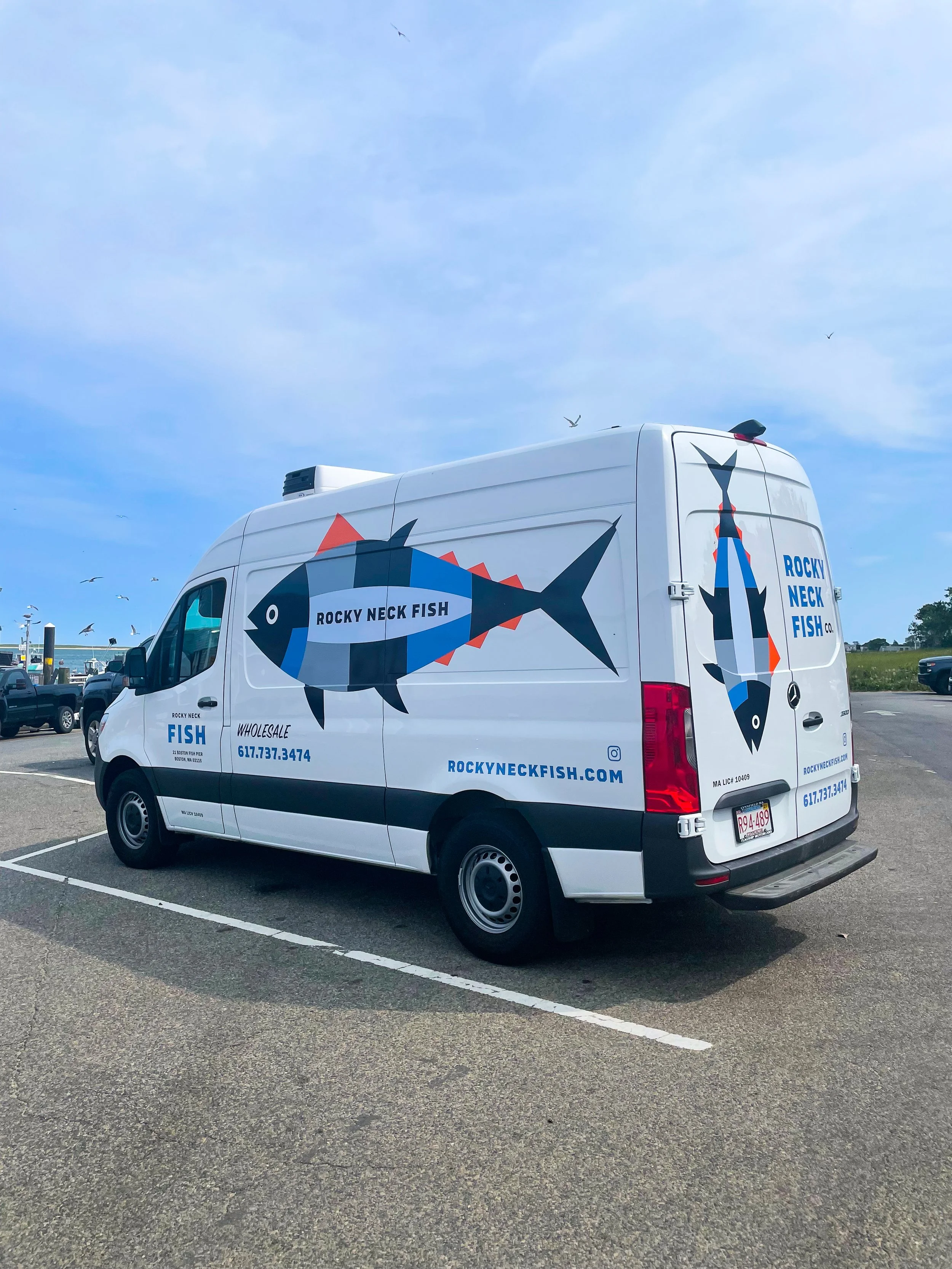 Rocky Neck Fish Company Truck Vervaine