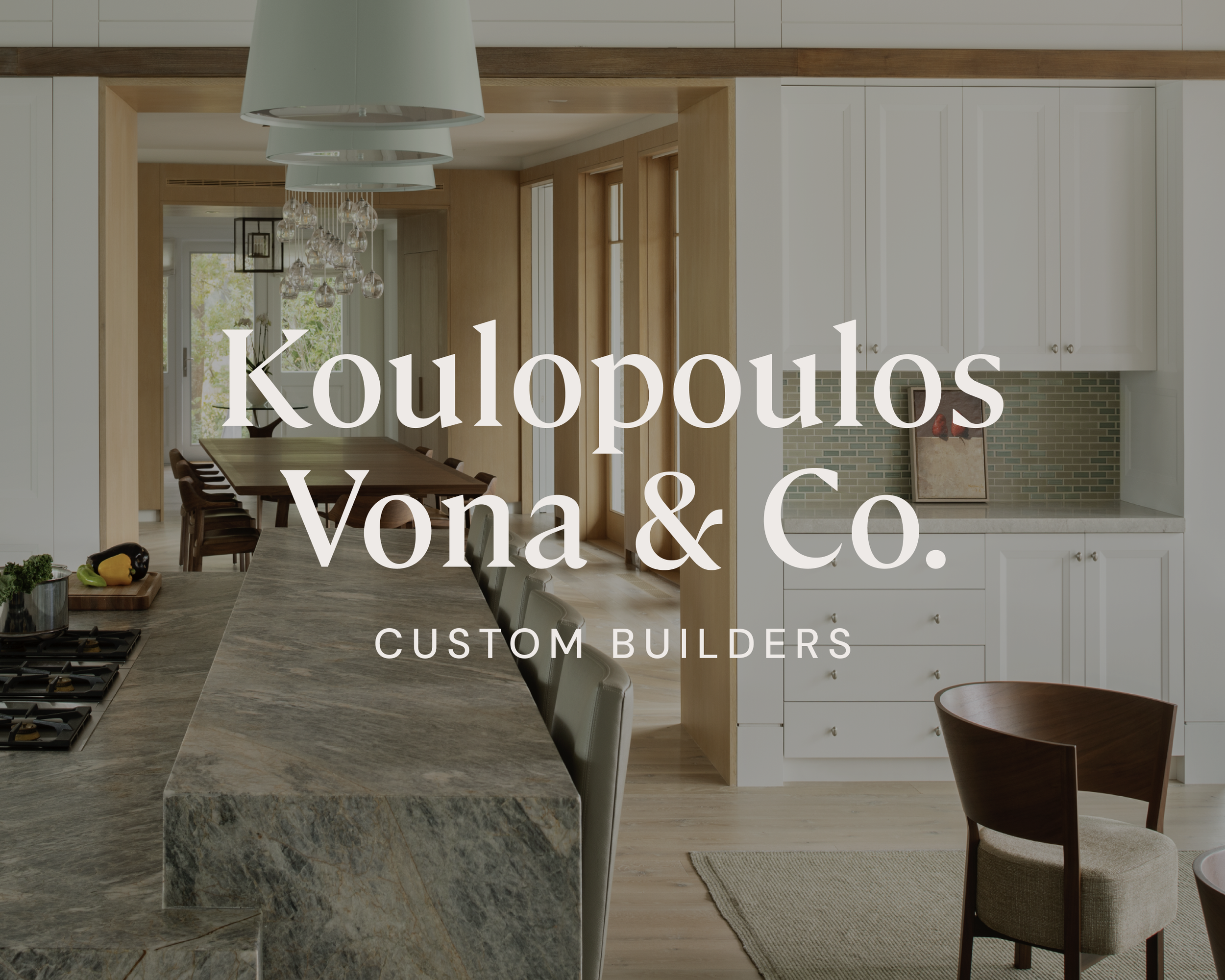Koulopoulos Vona & Co. custom builders logo