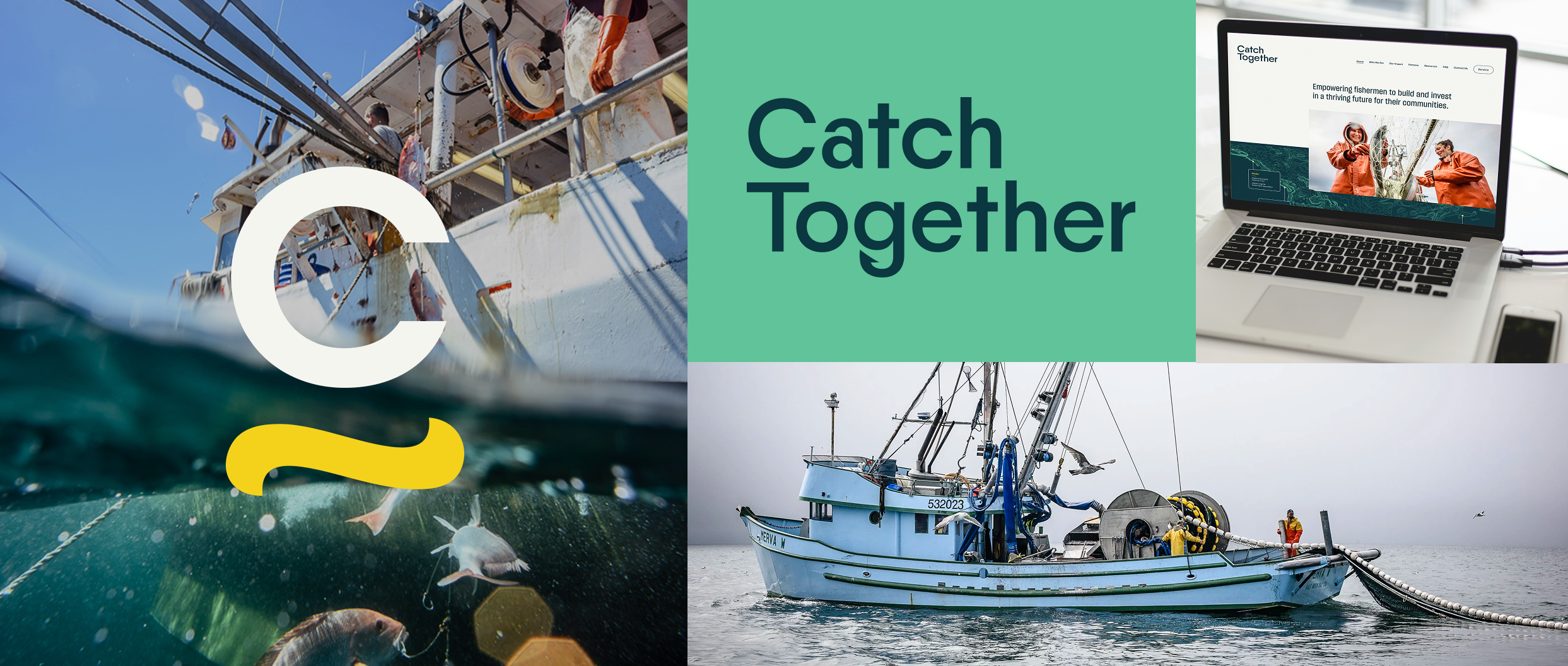 Vervaine Catch Together branding overview