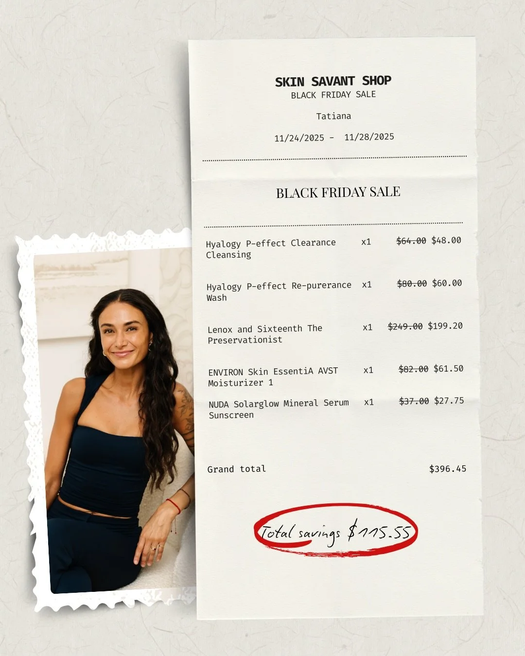 Shop the Black Friday Sale at Skincare by Amy Peterson.

A curated edit of elevated essentials, handpicked by our team.

Up to 40 percent off, now live. Link in bio.