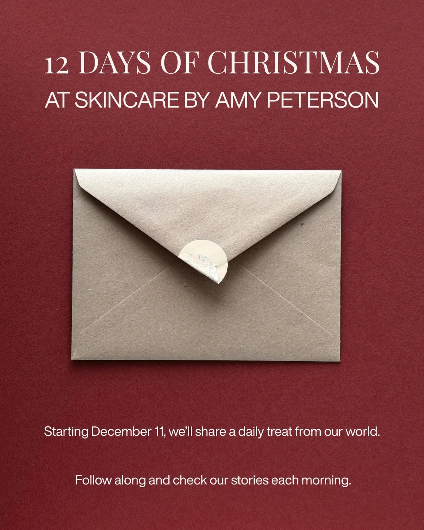 Starting December 11, we&rsquo;re celebrating 12 Days of Christmas with a new deal every day. 
Each offer is available for that day only, and you&rsquo;ll need to call or text to book.
 Check our stories each morning to see the daily deal!