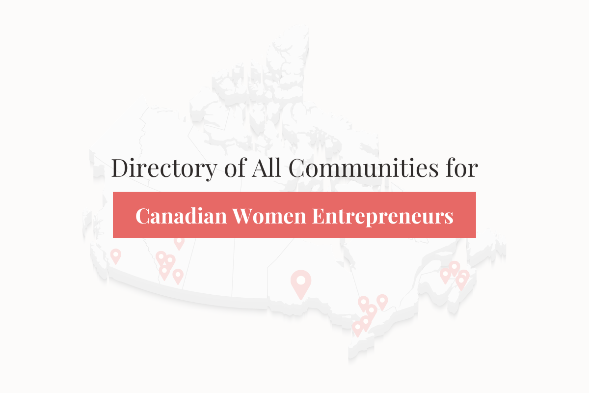 Directory of All Communities for Canadian Women Entrepreneurs