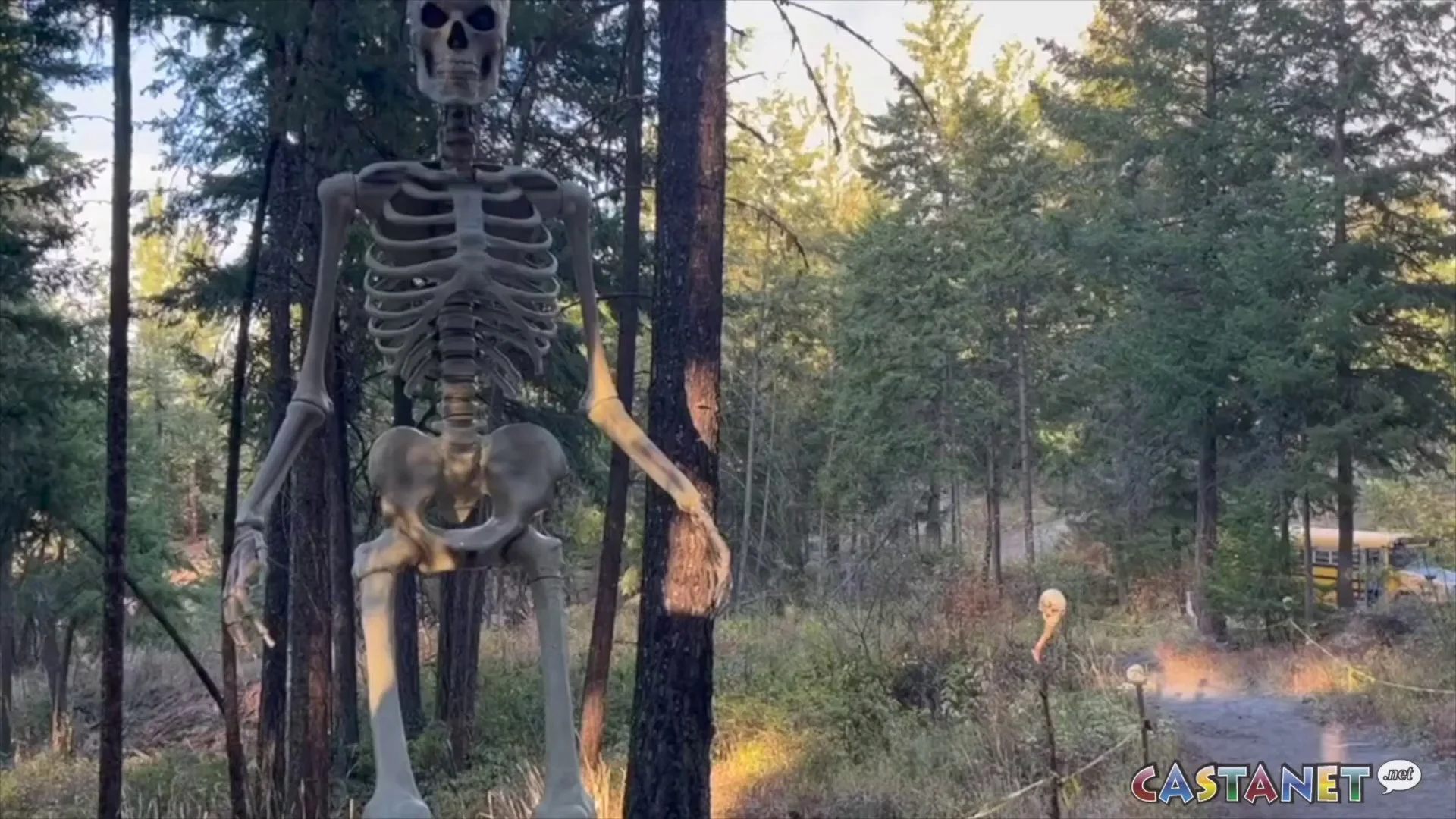 Horror props at a past Scare Park event