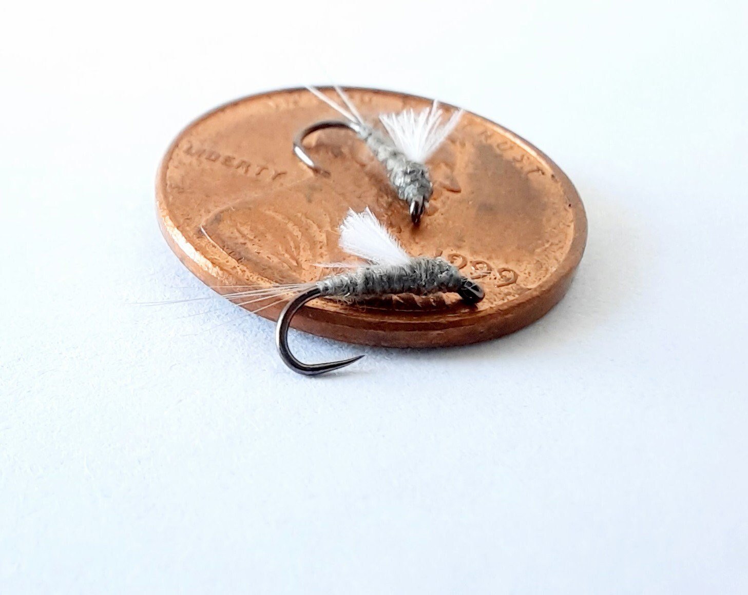 6 - RS2 Nymph - Midges and Emergers. Trout Flies. Fly Fishing Flies. Colorado Flies. Baetis. Mayflies. Barbless. Flies.