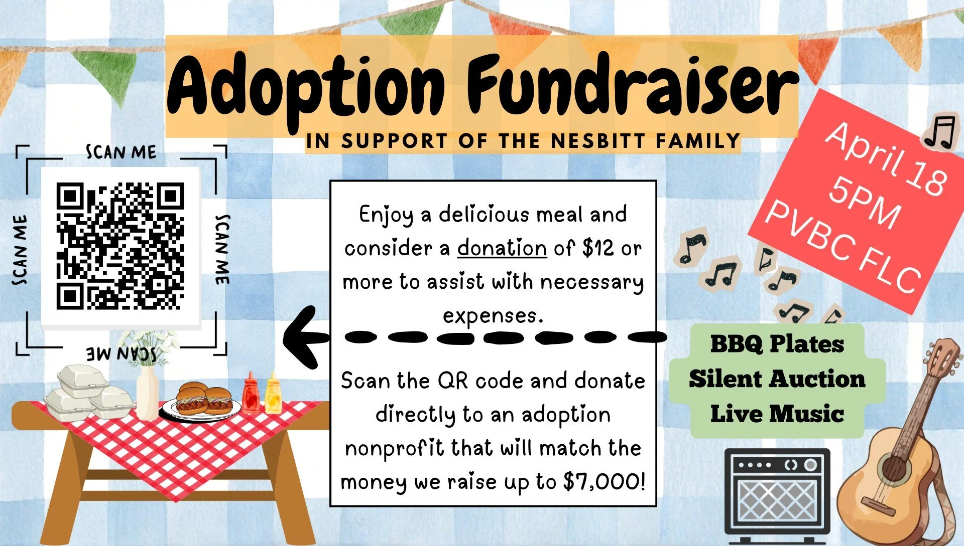 Nesbitt Adoption Fundraiser