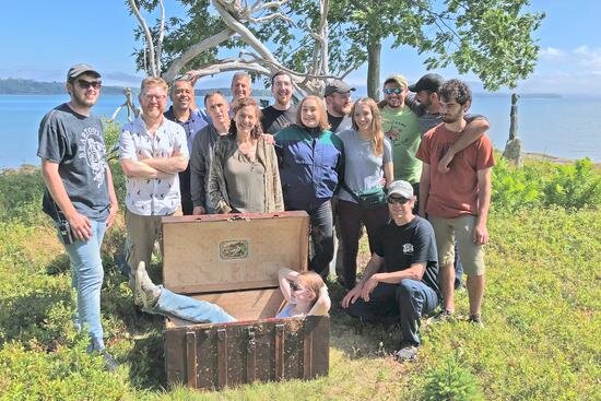 GSA student interns with ghost story in Hancock County