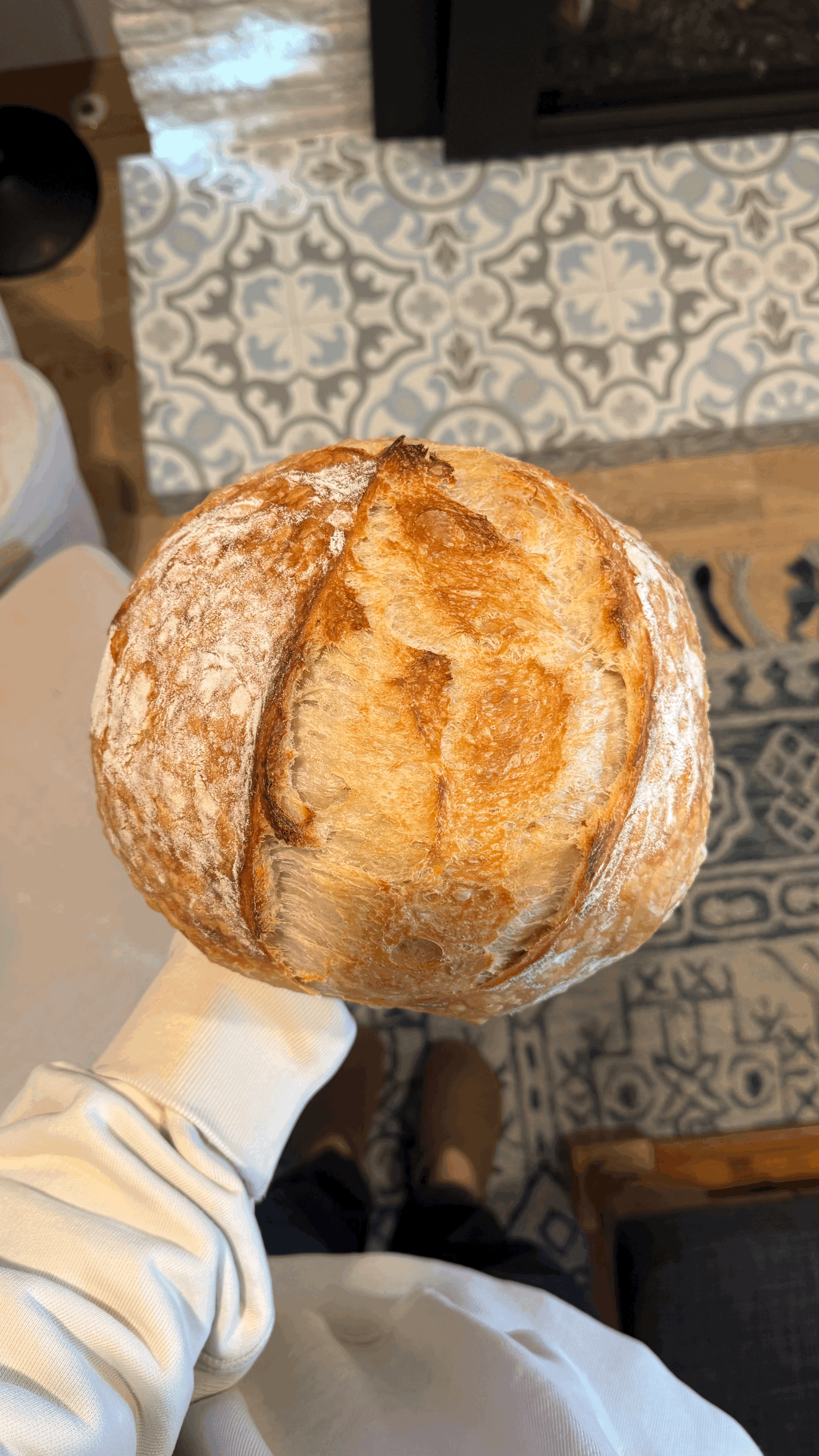 My Go-To Beginner Sourdough Loaf